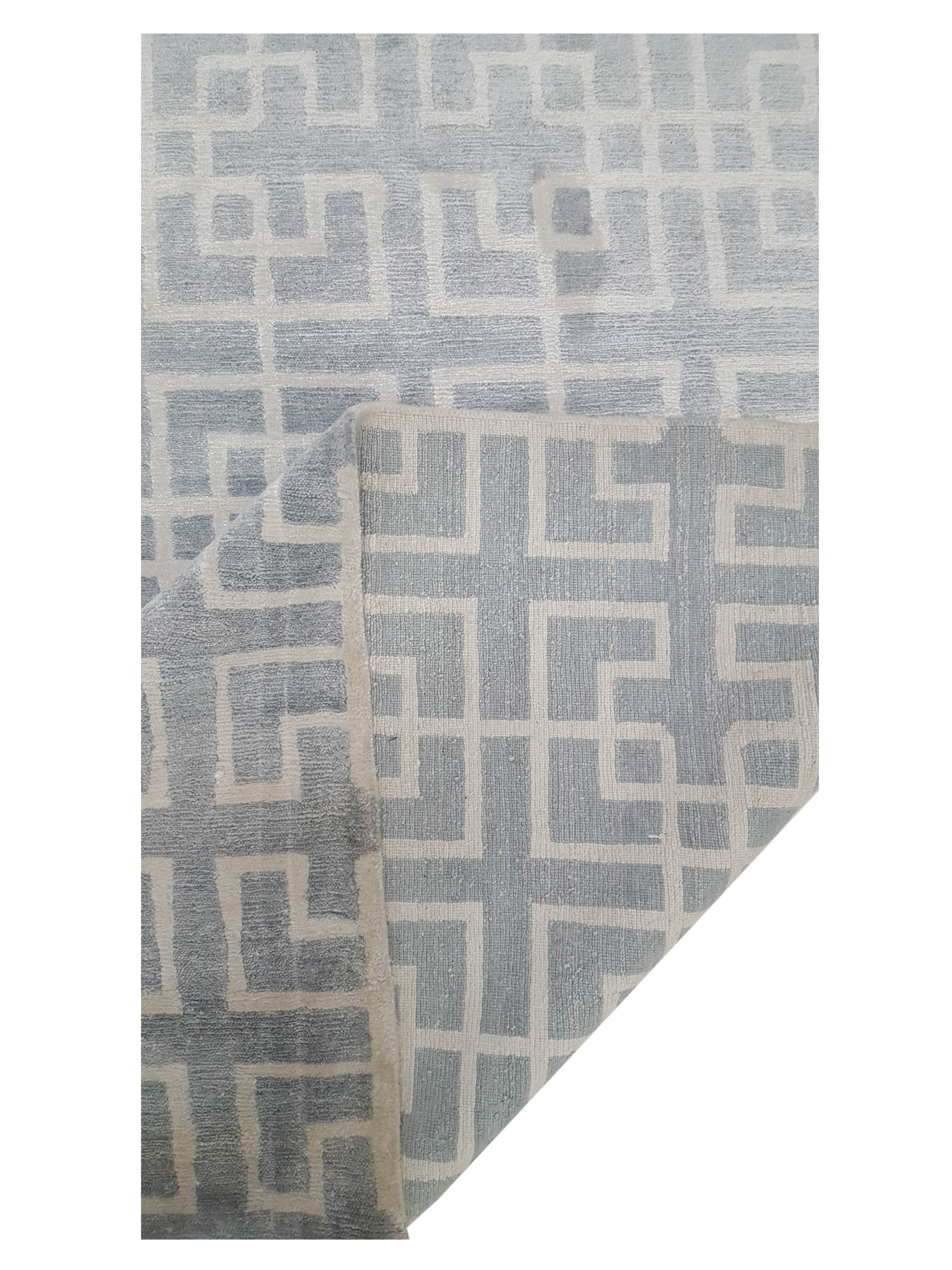 Sole Hand Knotted Lt.Grey 10x14 - Image 3 of 6