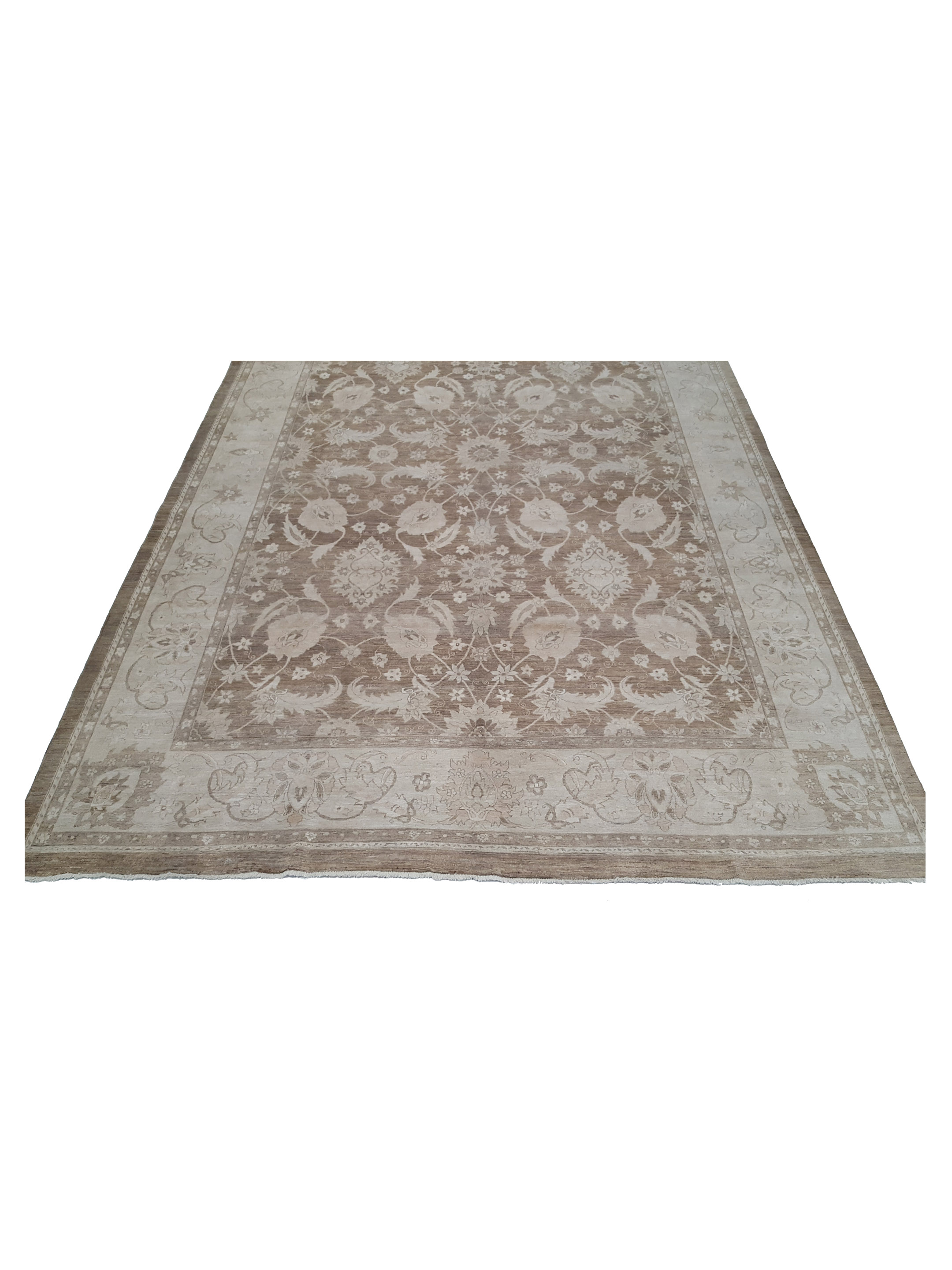 Ziegler Hand Knotted Brown 12x17 - Image 2 of 7