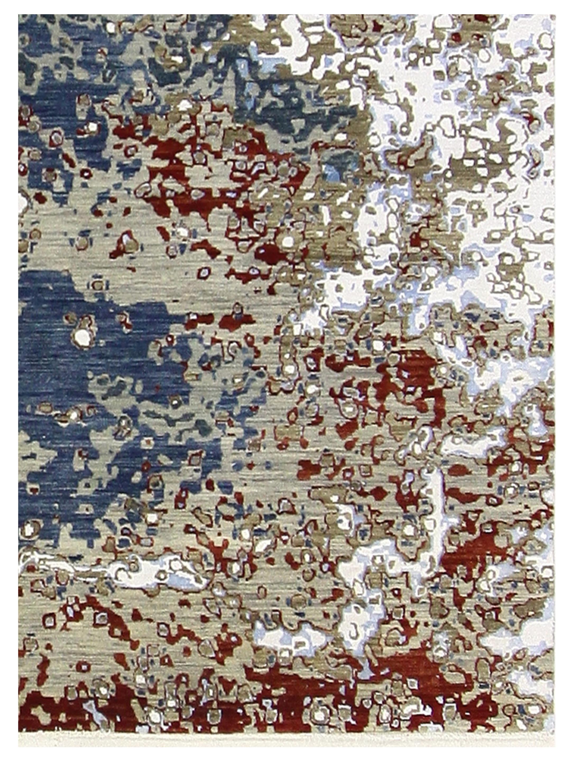 Galaxy Hand Knotted Grey 10x14 - Image 3 of 4