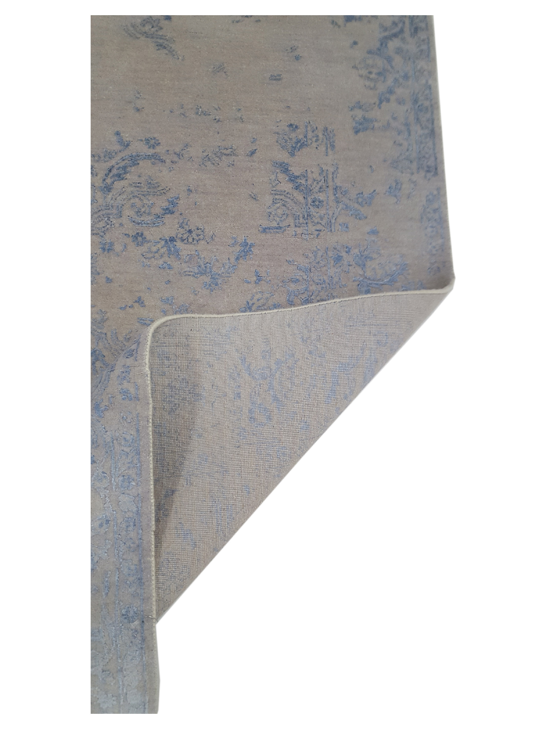 Erase Hand Knotted Beige 6x9 - Image 3 of 6