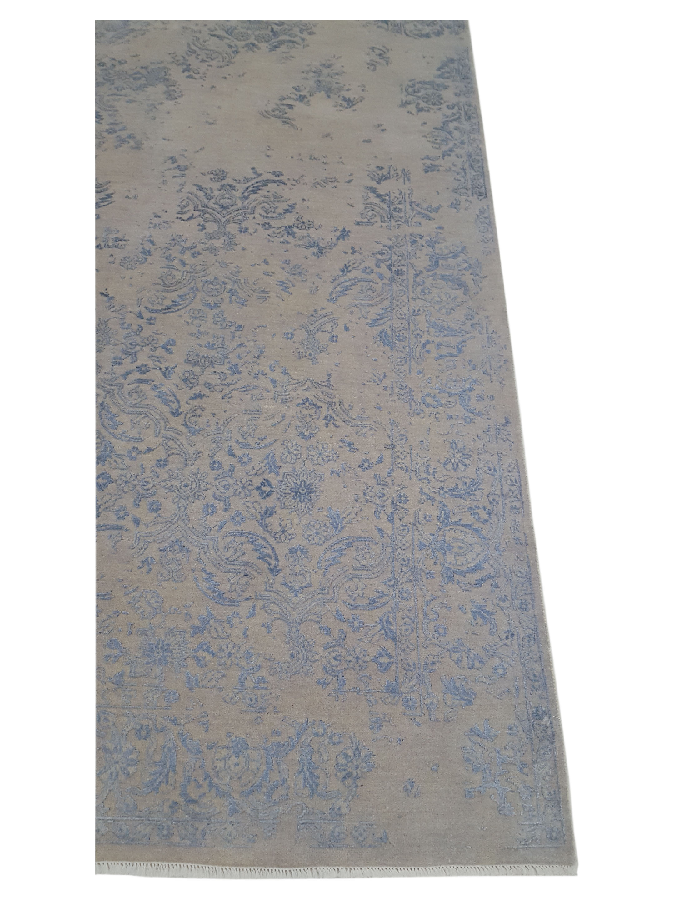 Erase Hand Knotted Beige 6x9 - Image 4 of 6