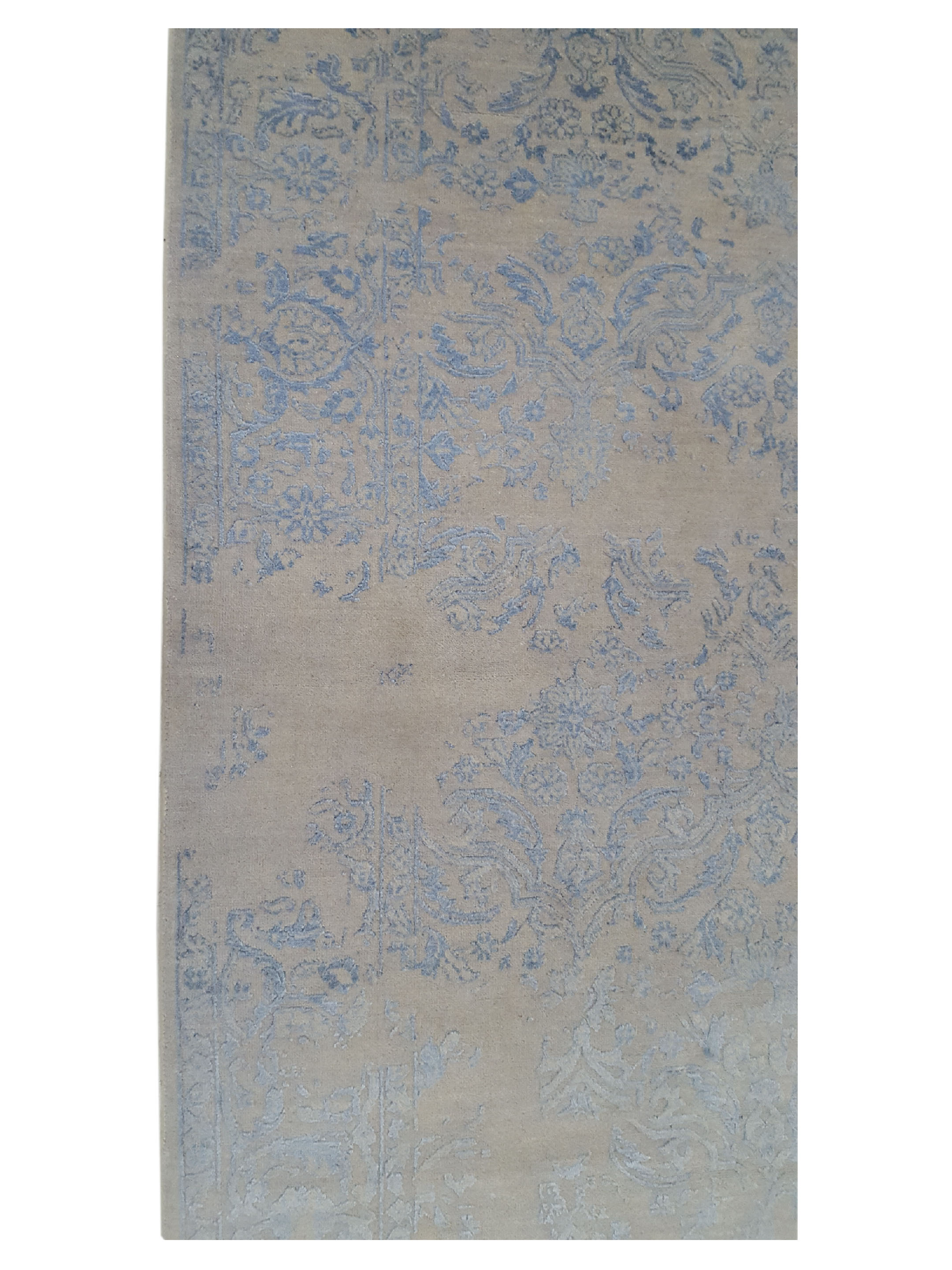 Erase Hand Knotted Beige 6x9 - Image 5 of 6