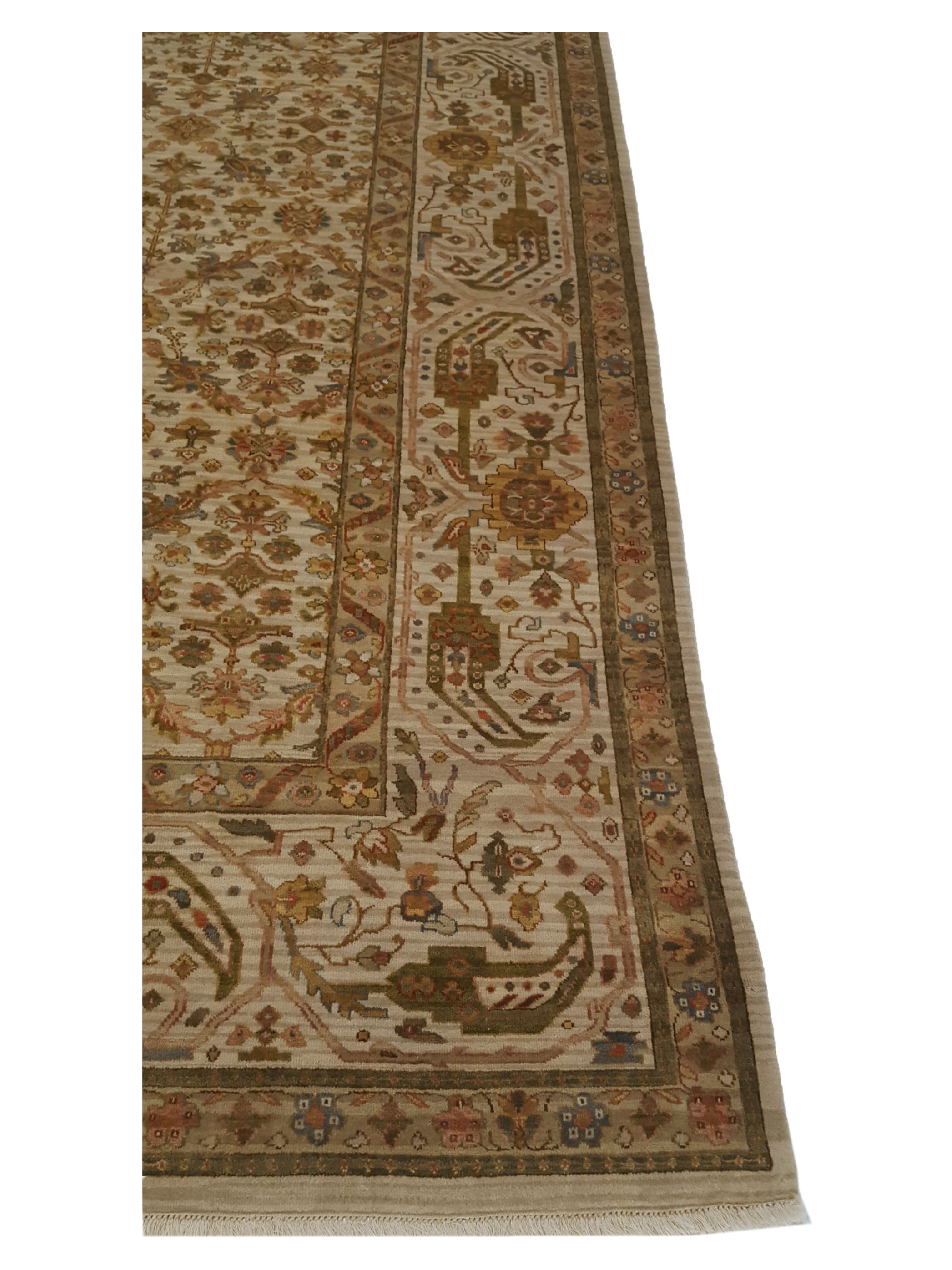Maharaja Hand Knotted Ivory 10x14 - Image 4 of 6