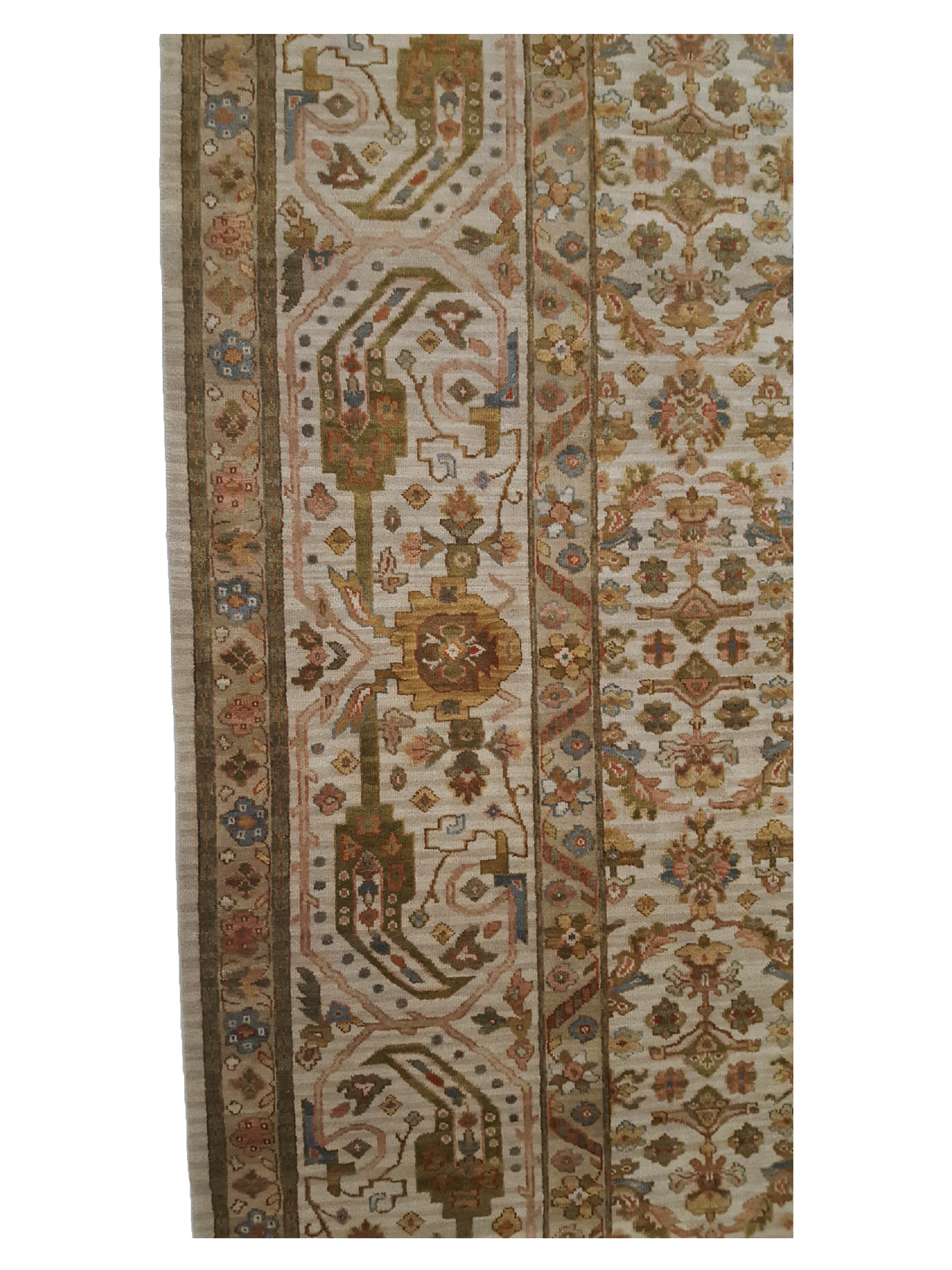 Maharaja Hand Knotted Ivory 10x14 - Image 5 of 6
