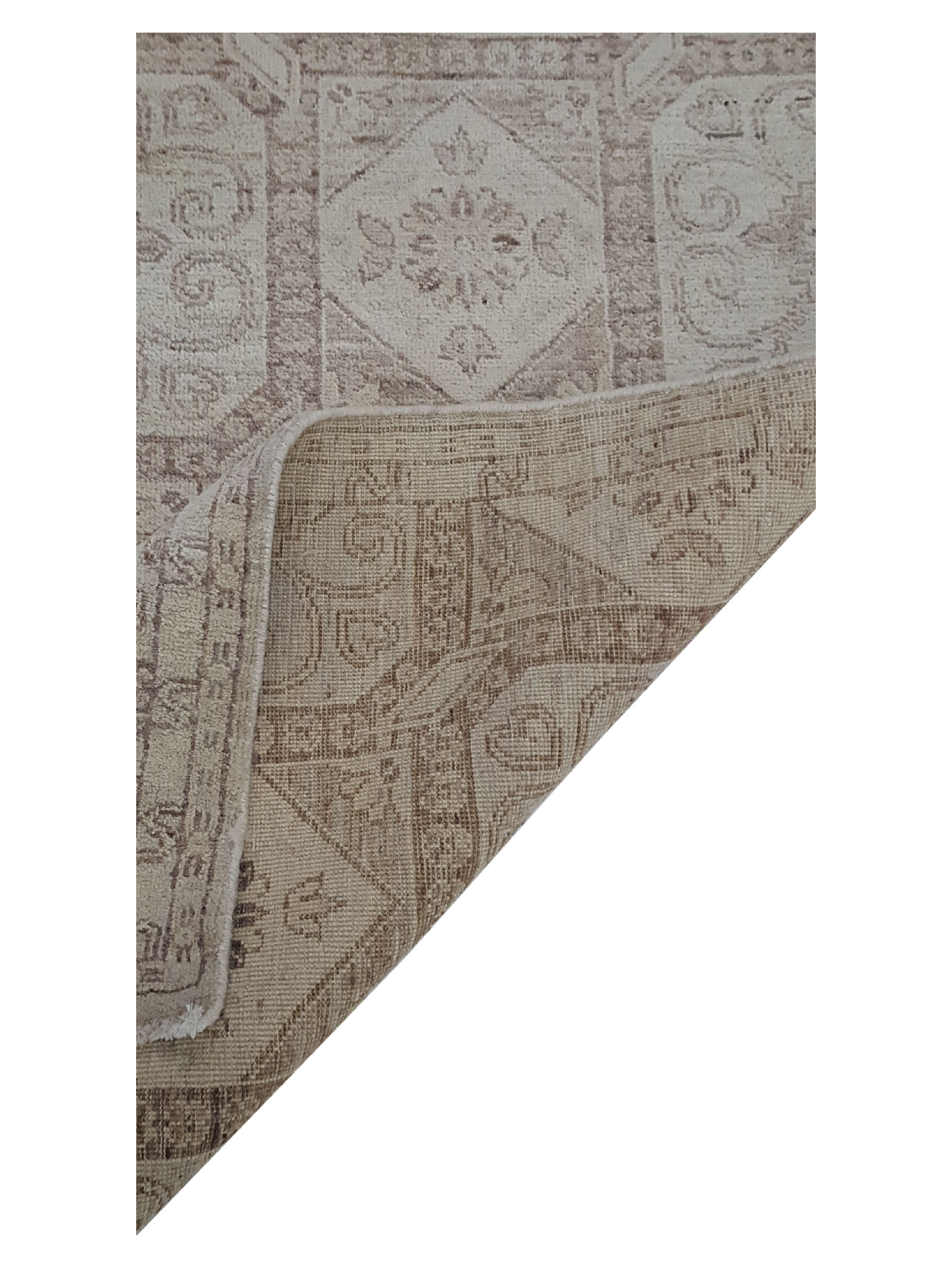 Ziegler Hand Knotted Ivory 2.6x13 - Image 3 of 6
