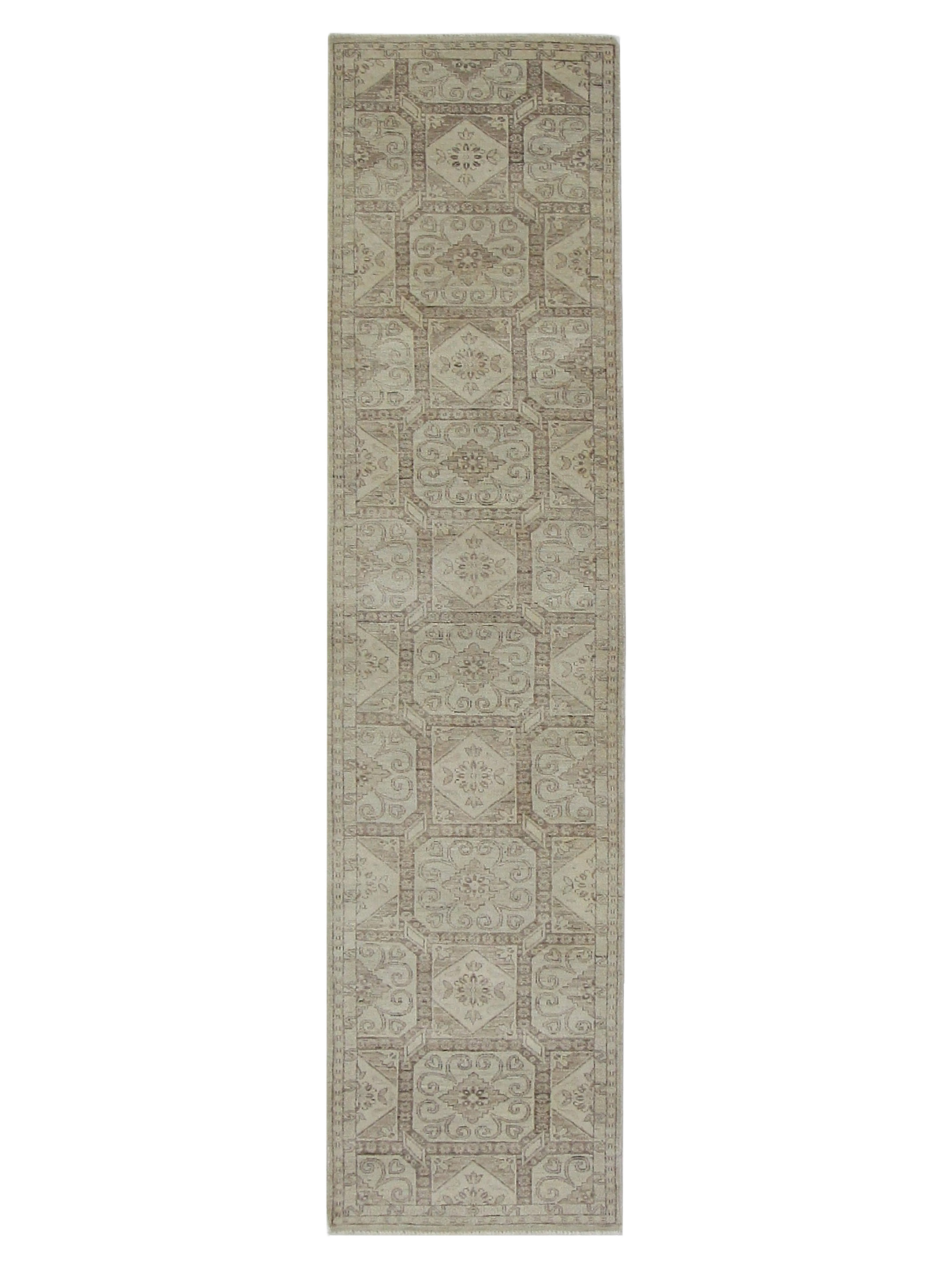 Ziegler Hand Knotted Ivory 2.6x13