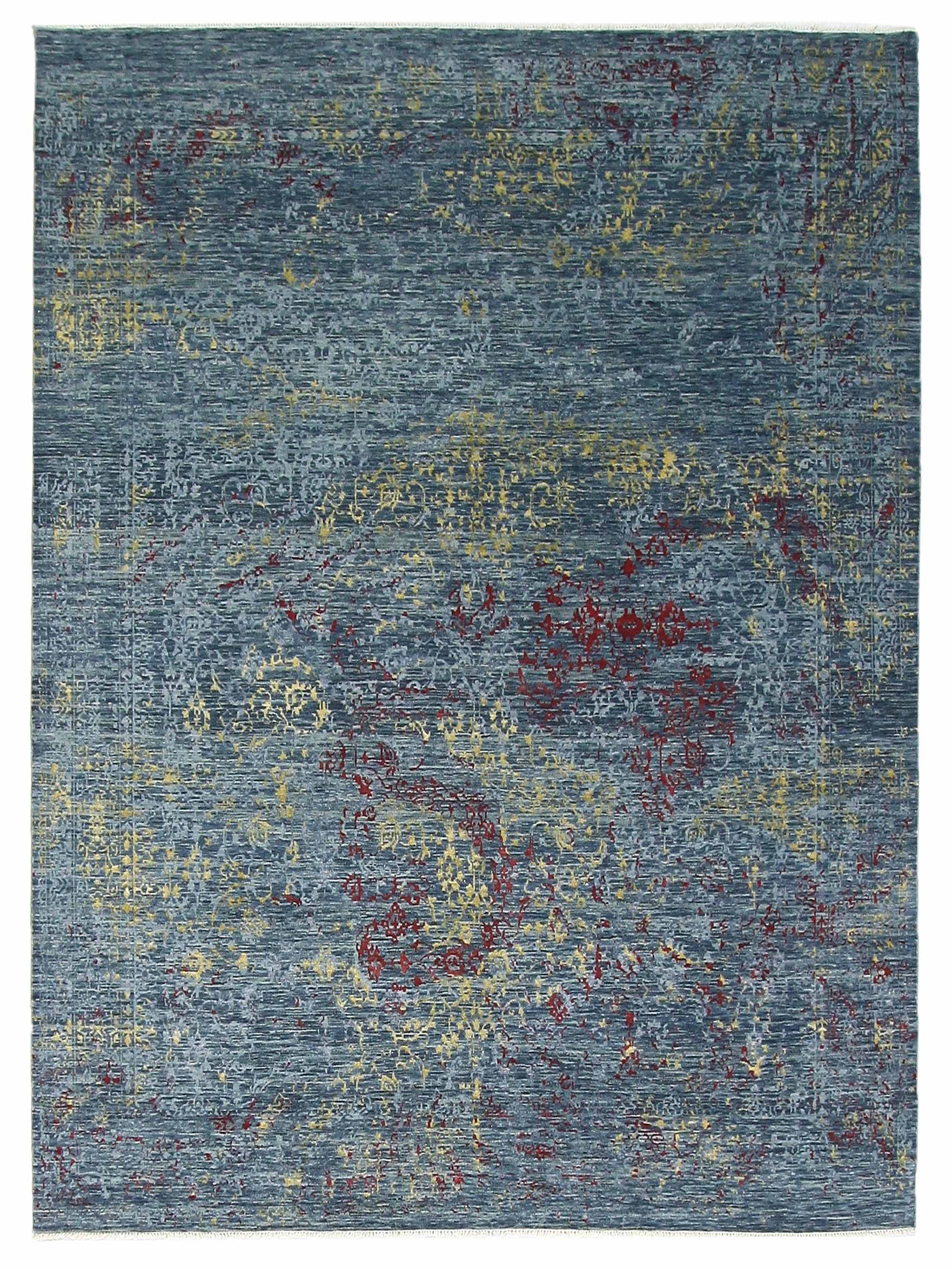 Erase Hand Knotted Multi 8x10
