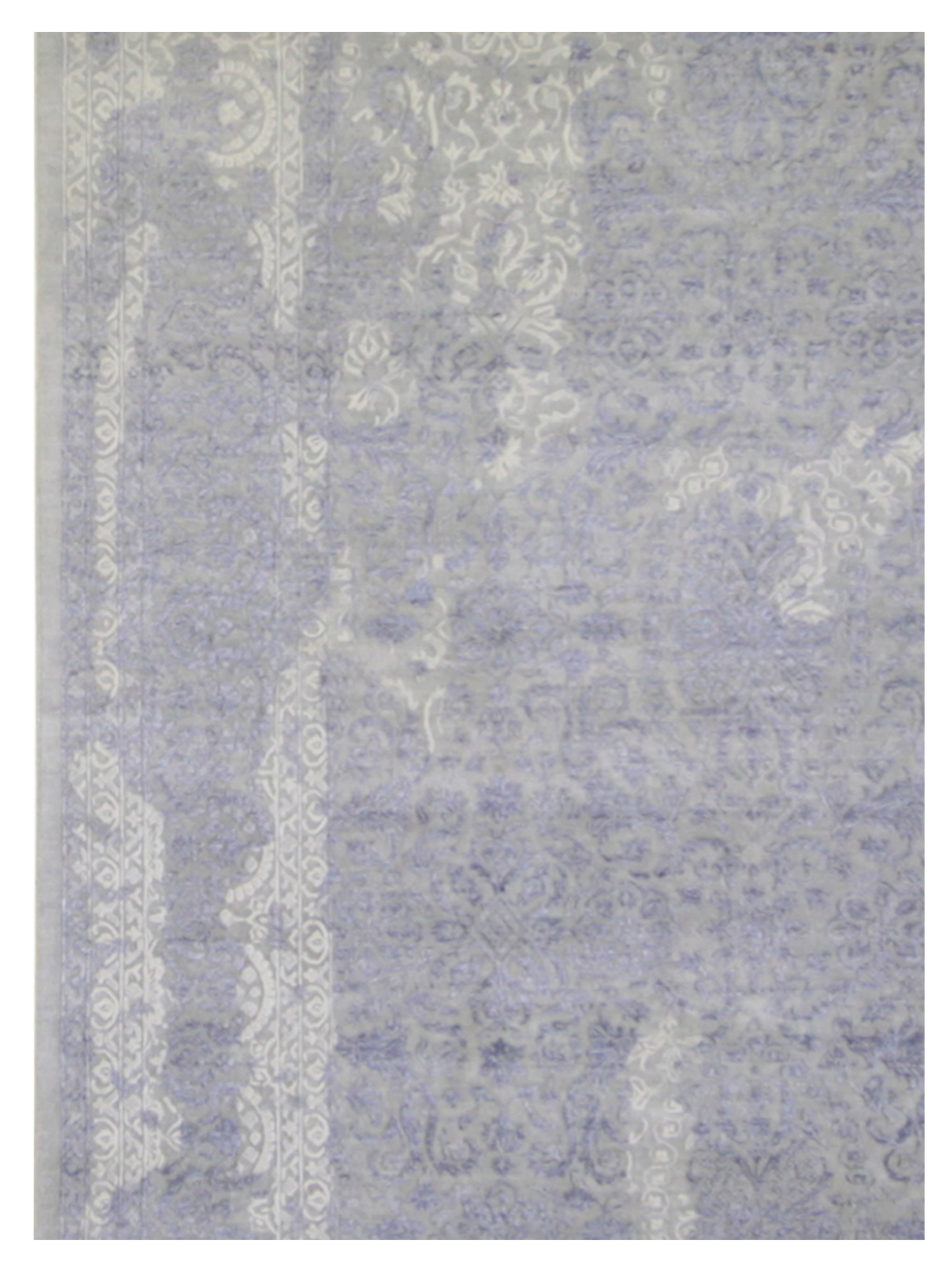 Erase Hand Knotted Silver 10x13 - Image 4 of 4
