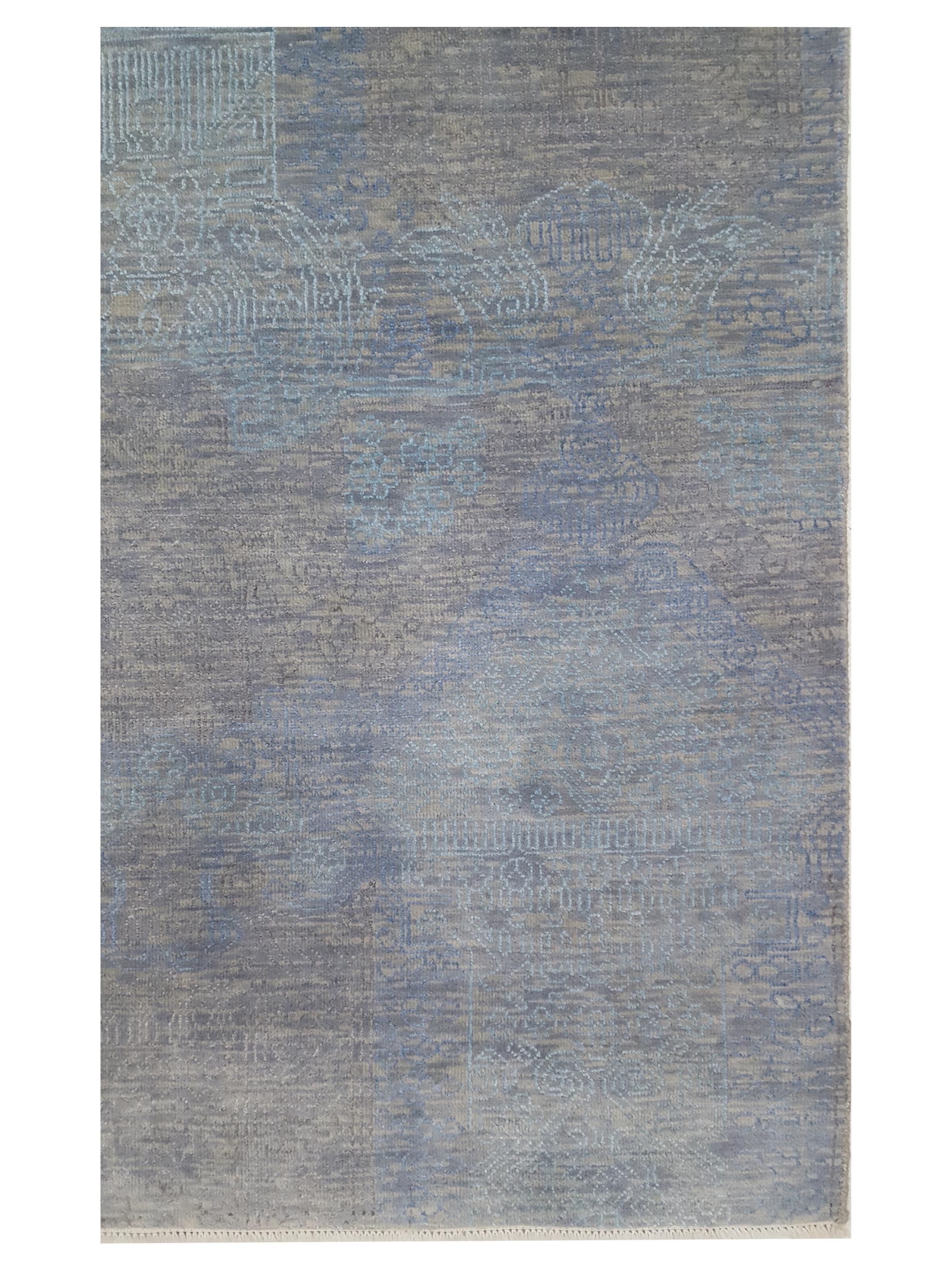 Jewel Hand Knotted Multi 6x9 - Image 3 of 5