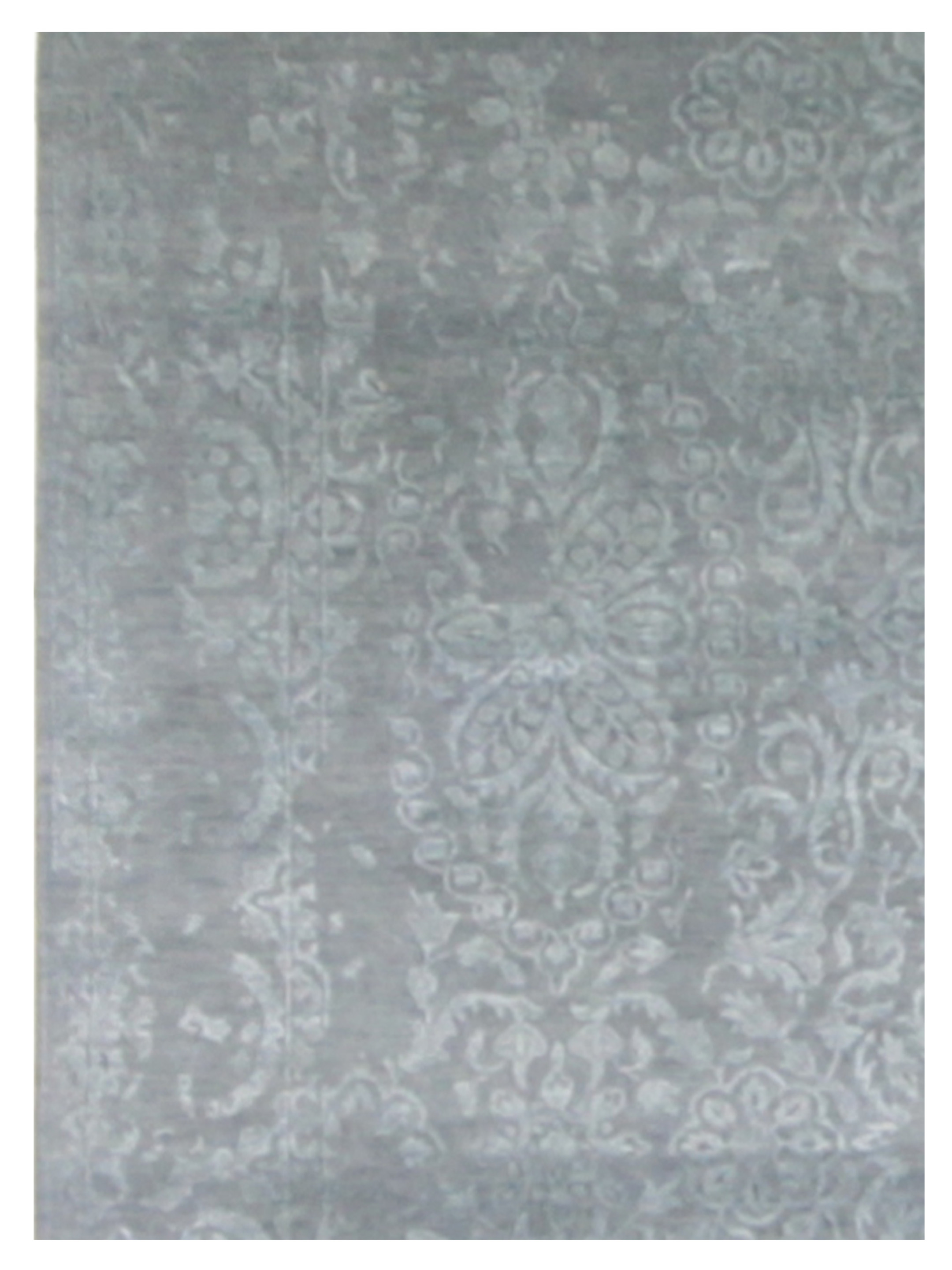 Erase Hand Knotted Silver 6x9 - Image 4 of 4
