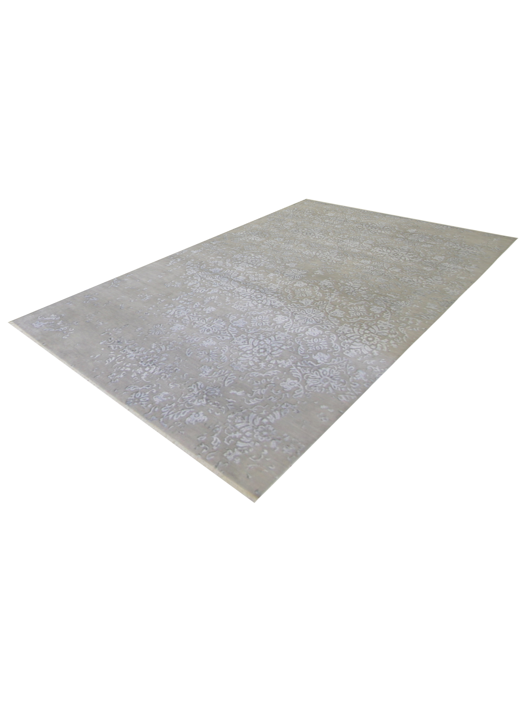 Erase Hand Knotted Beige 6x9 - Image 5 of 5