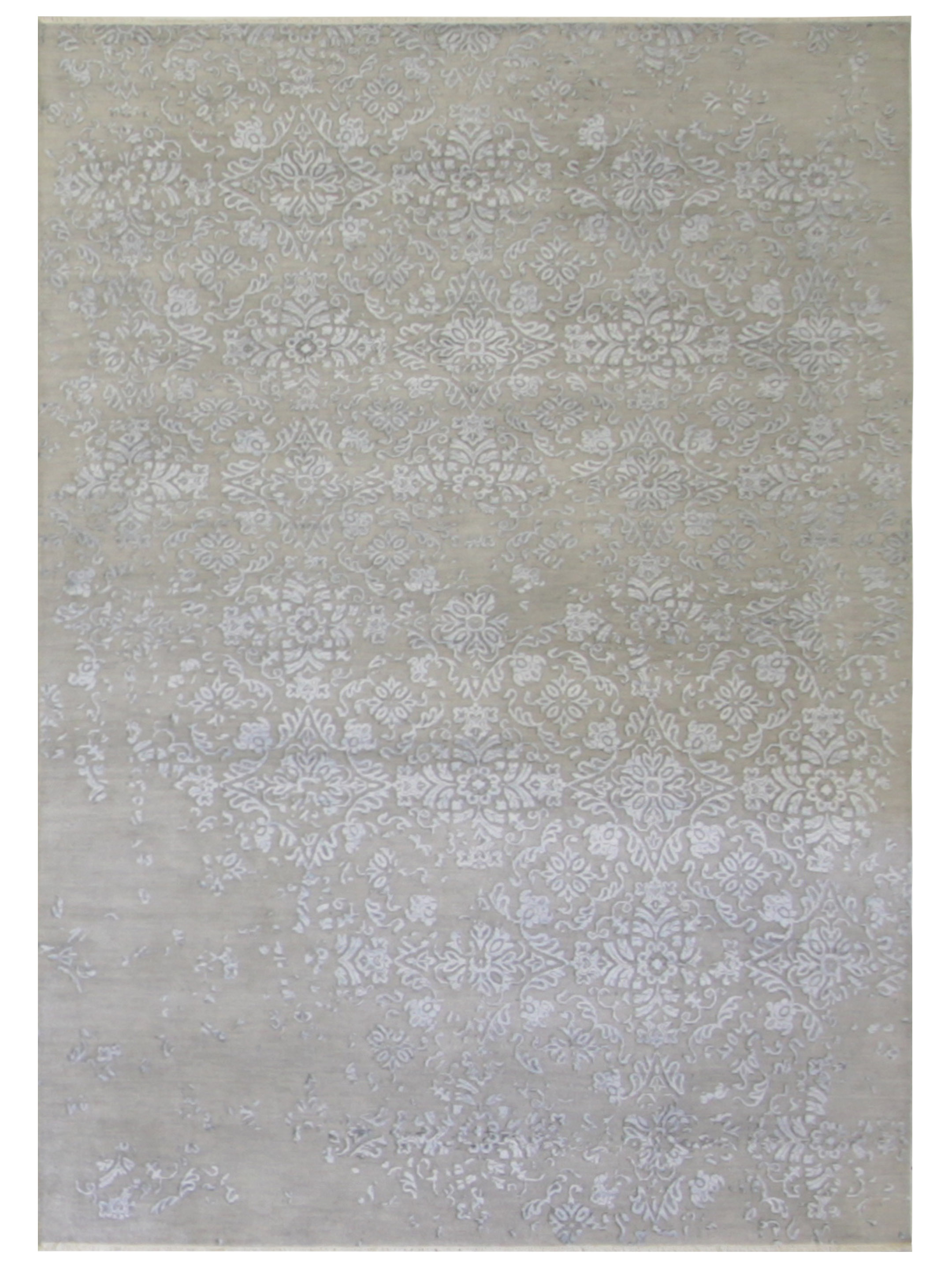 Erase Hand Knotted Beige 6x9