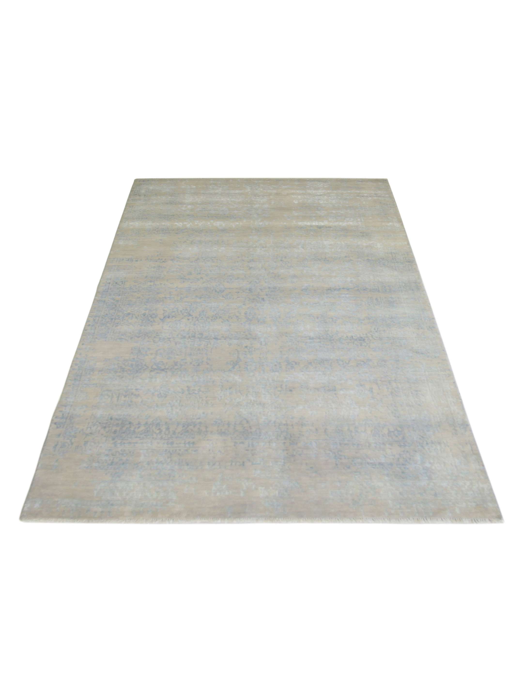 Erase Hand Knotted Beige 6x9 - Image 2 of 4