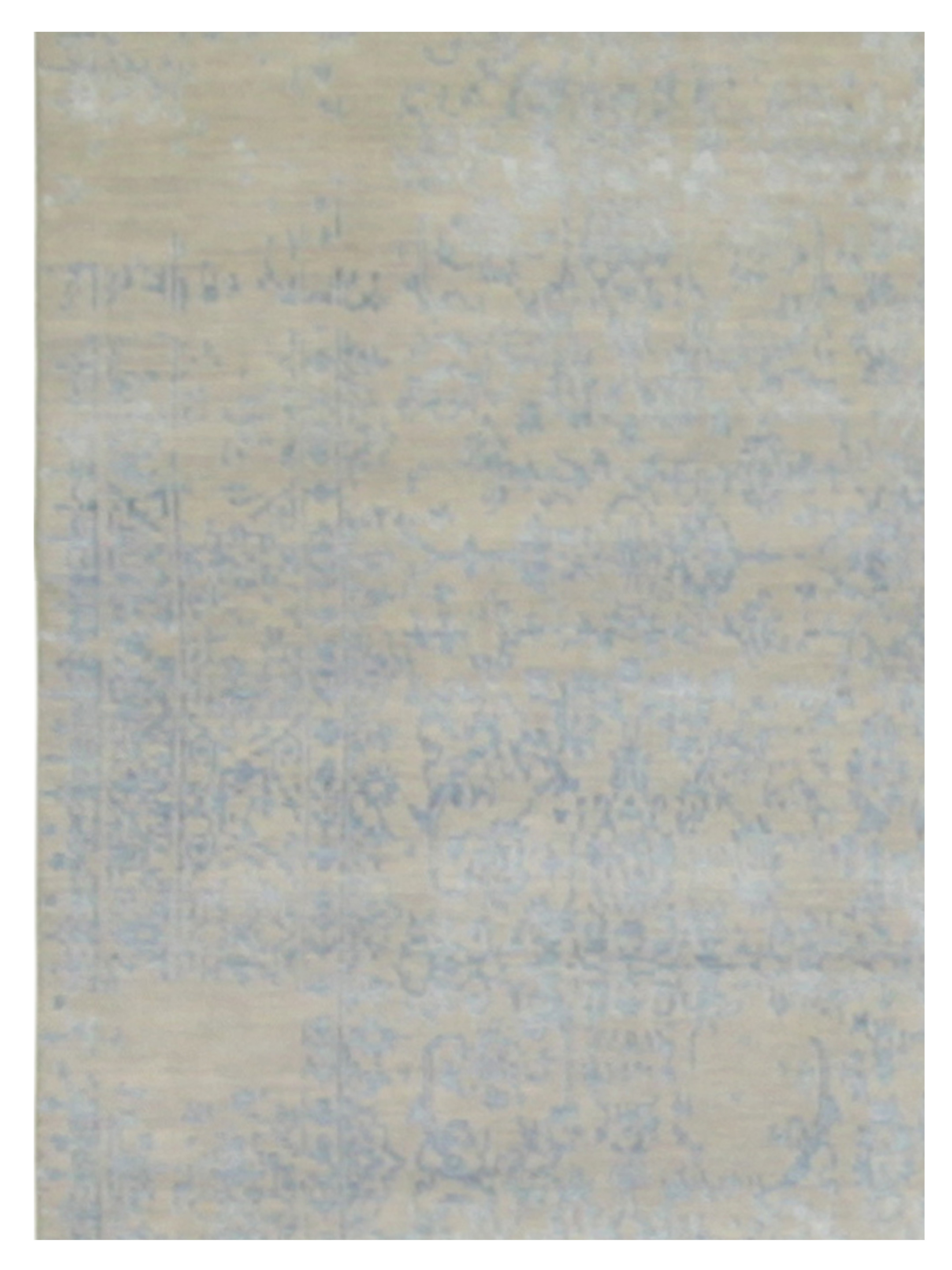 Erase Hand Knotted Beige 6x9 - Image 4 of 4
