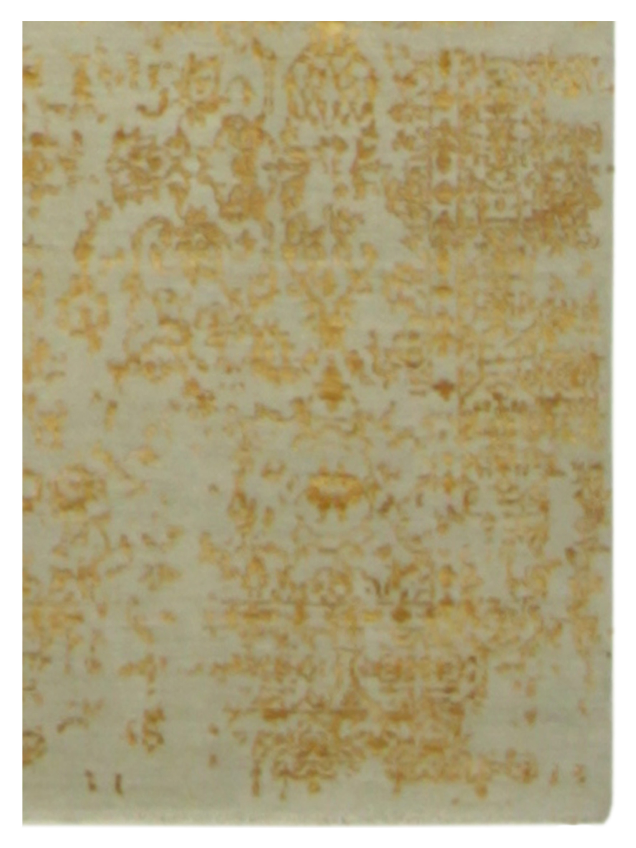 Erase Hand Knotted Beige 5x8 - Image 3 of 4