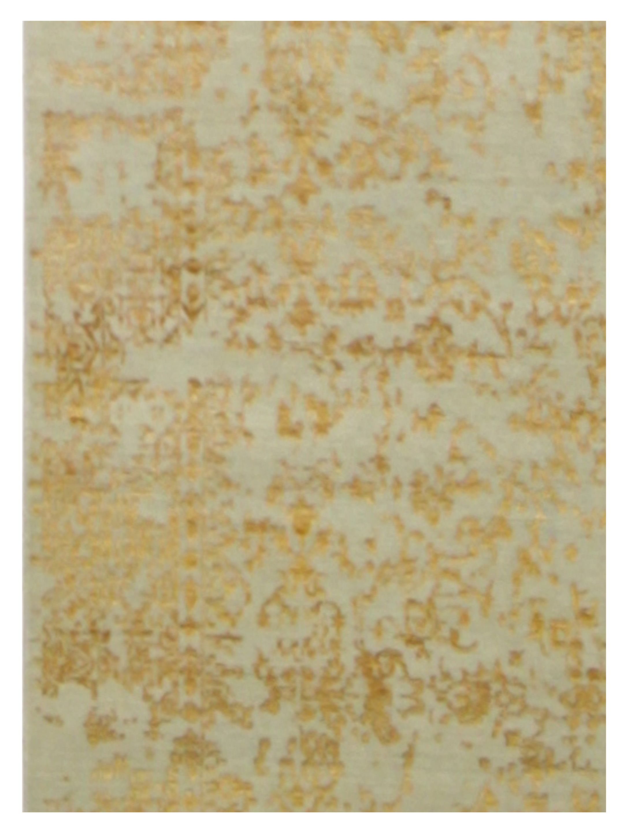Erase Hand Knotted Beige 5x8 - Image 4 of 4