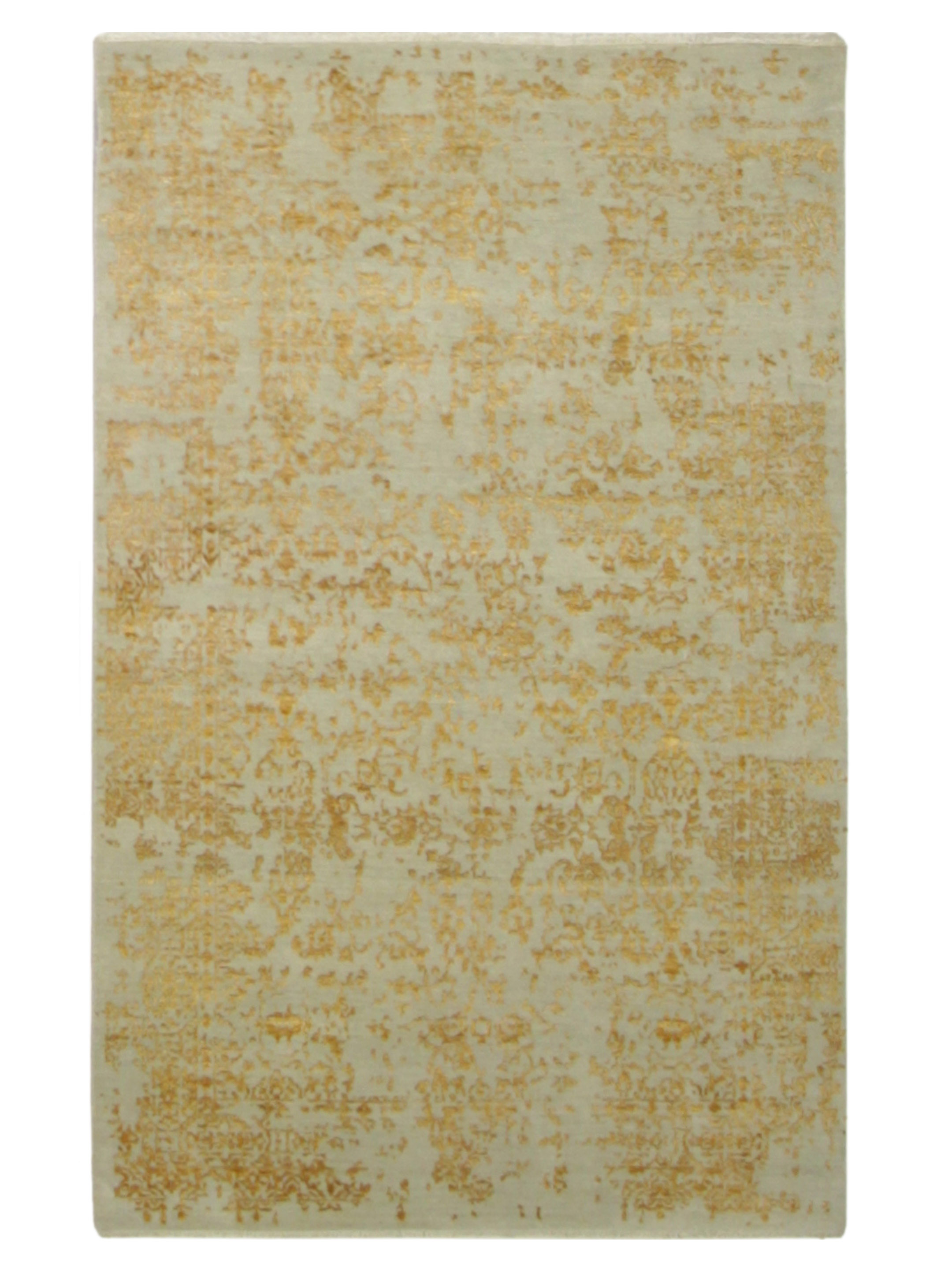 Erase Hand Knotted Beige 5x8