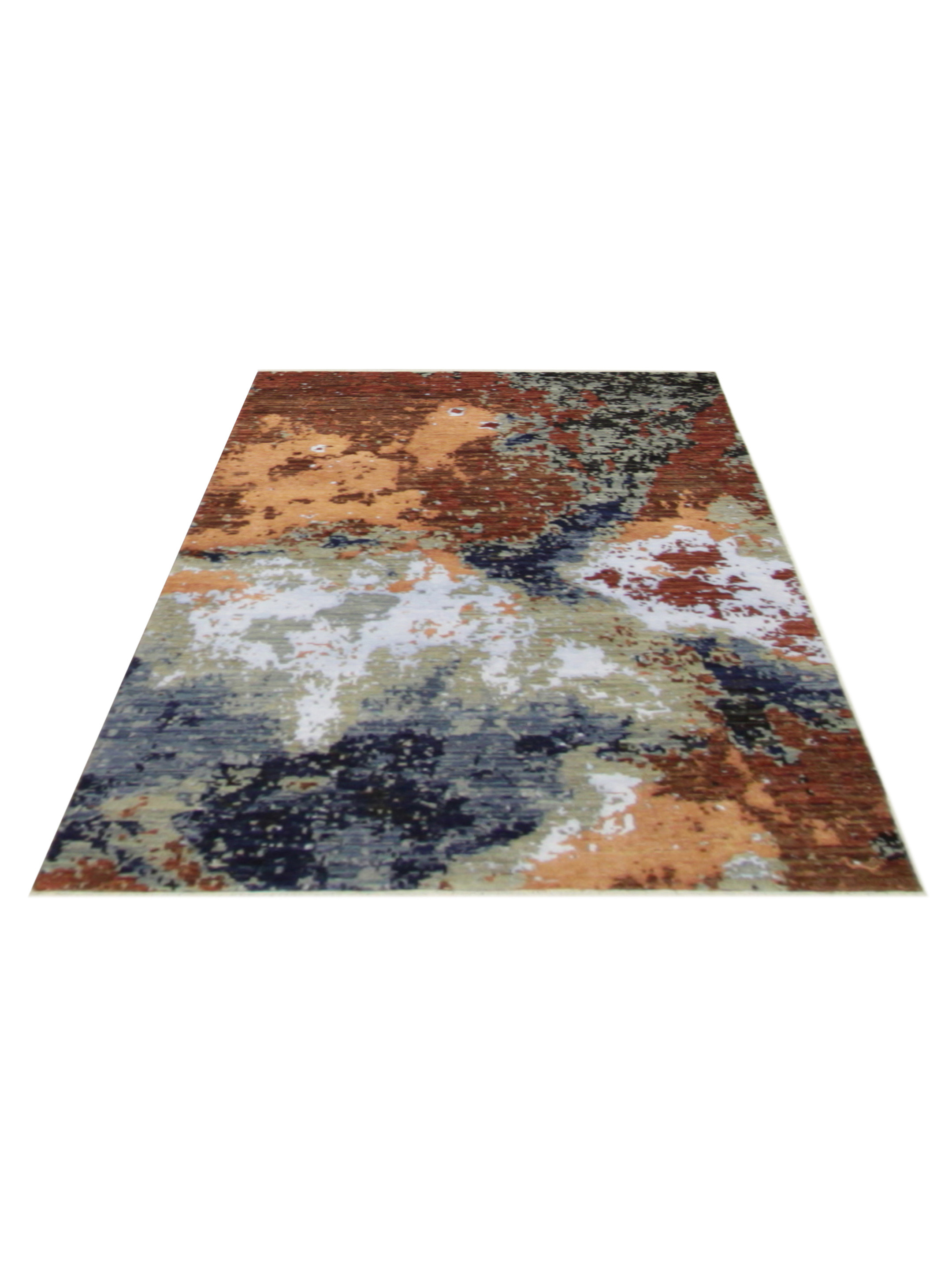 Galaxy Hand Knotted Rust 4x6 - Image 2 of 5