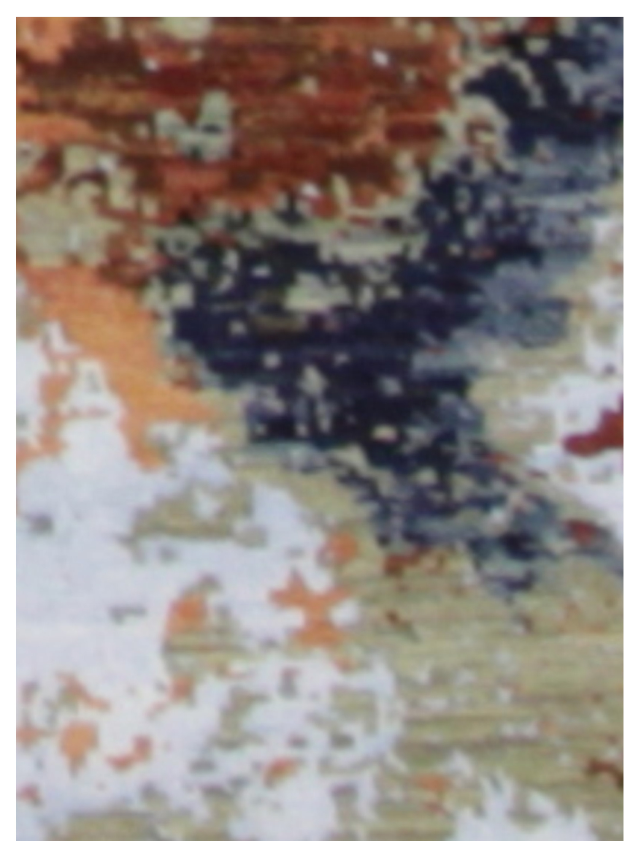Galaxy Hand Knotted Rust 4x6 - Image 3 of 5