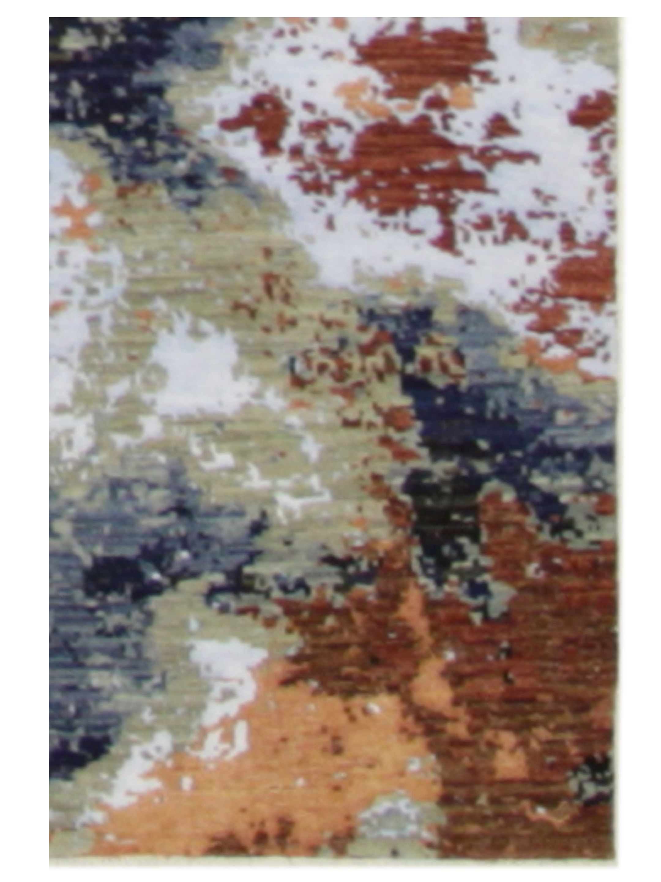 Galaxy Hand Knotted Rust 4x6 - Image 4 of 5