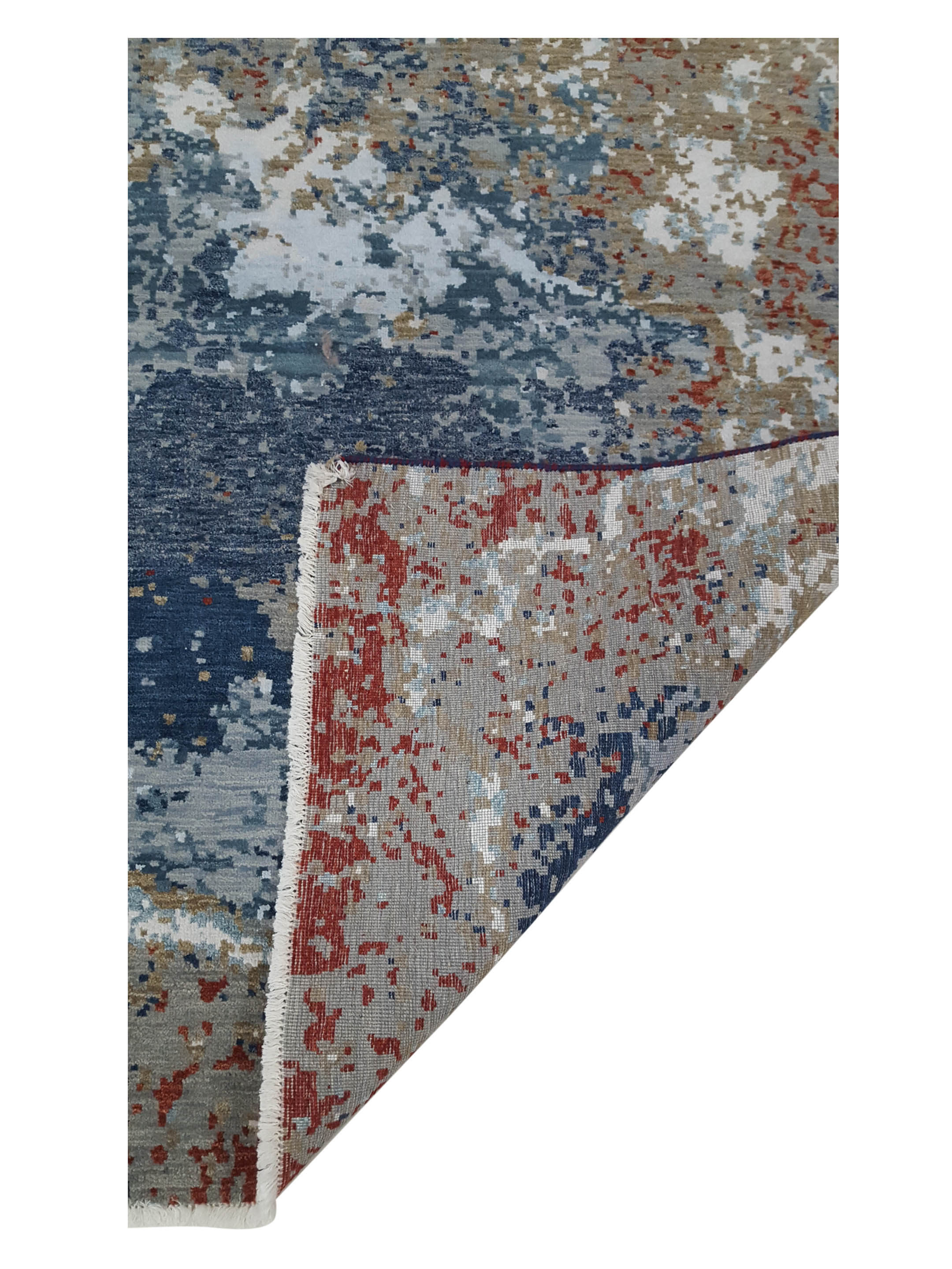 Galaxy Hand Knotted Grey 4x6 - Image 3 of 6