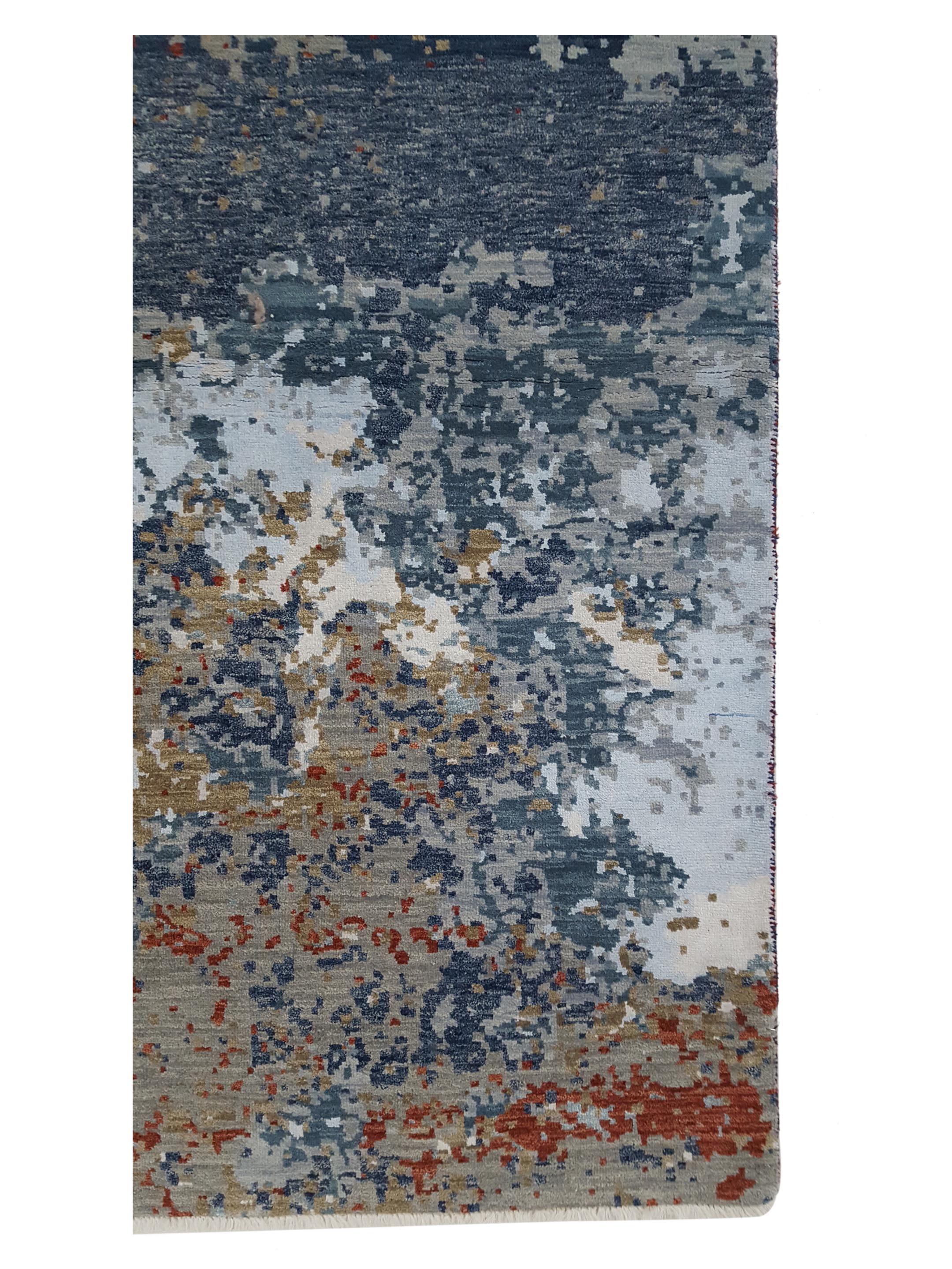 Galaxy Hand Knotted Grey 4x6 - Image 4 of 6