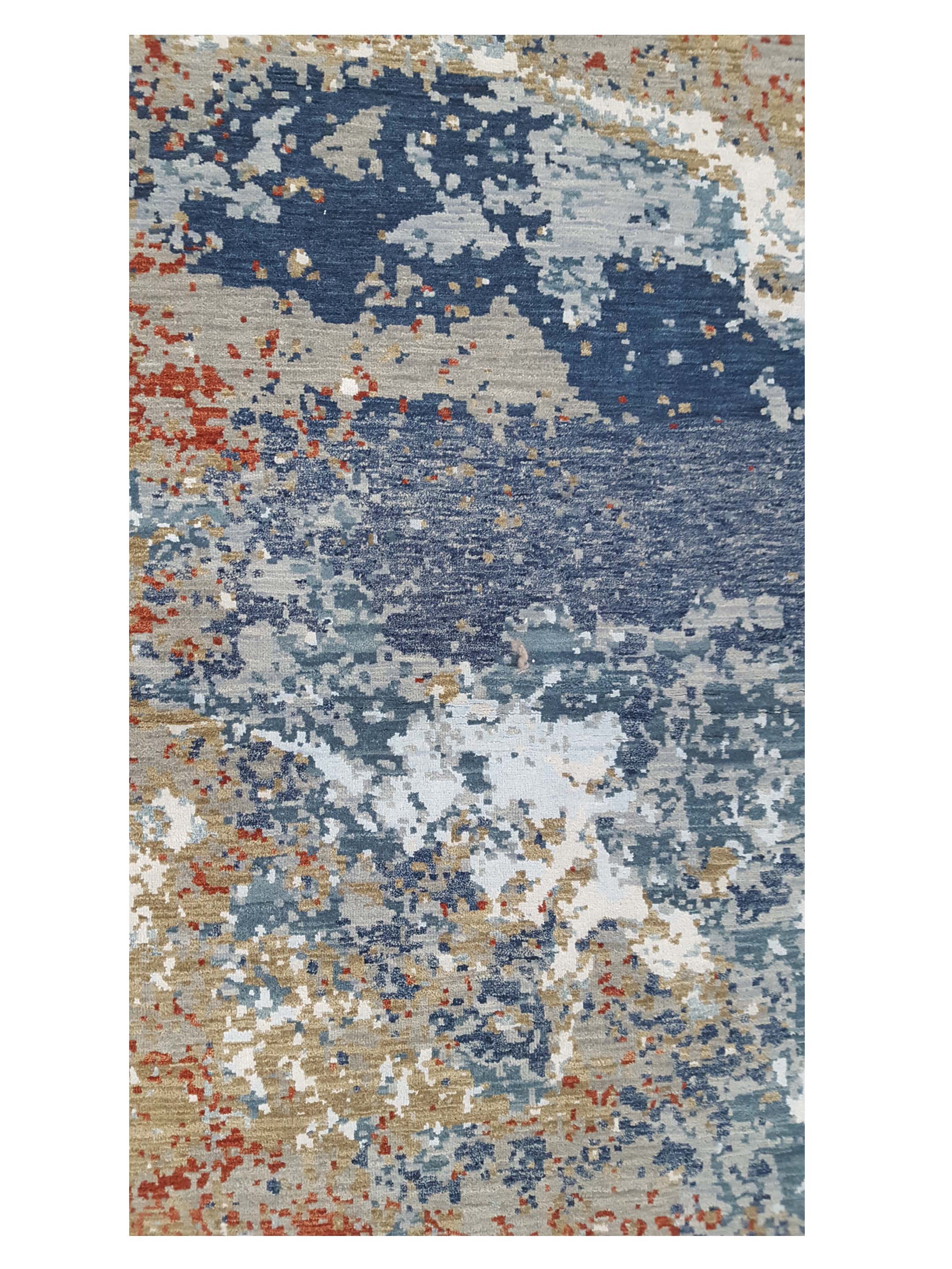 Galaxy Hand Knotted Grey 4x6 - Image 5 of 6
