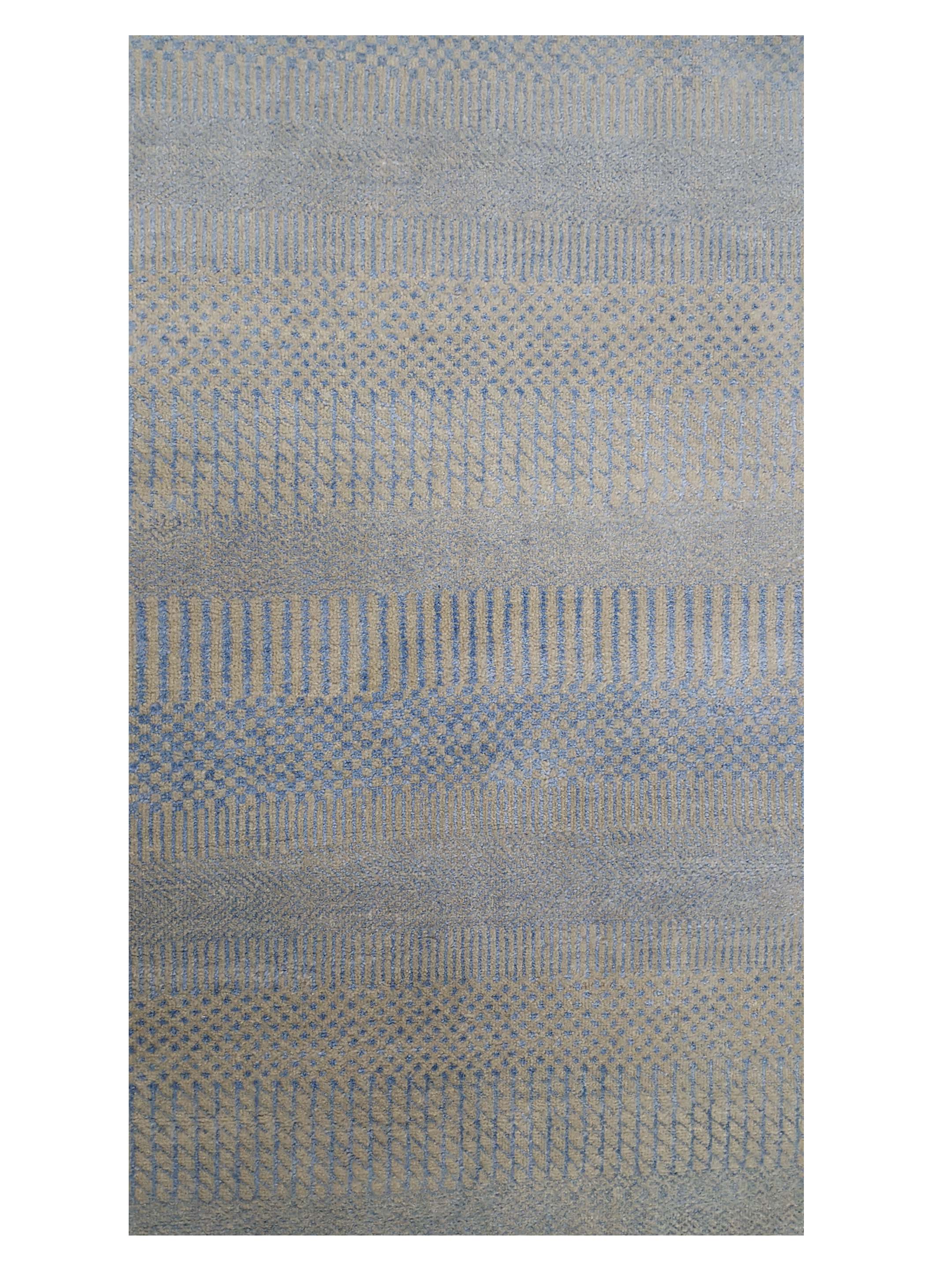 Touch Hand Knotted Beige 12x15 - Image 5 of 6