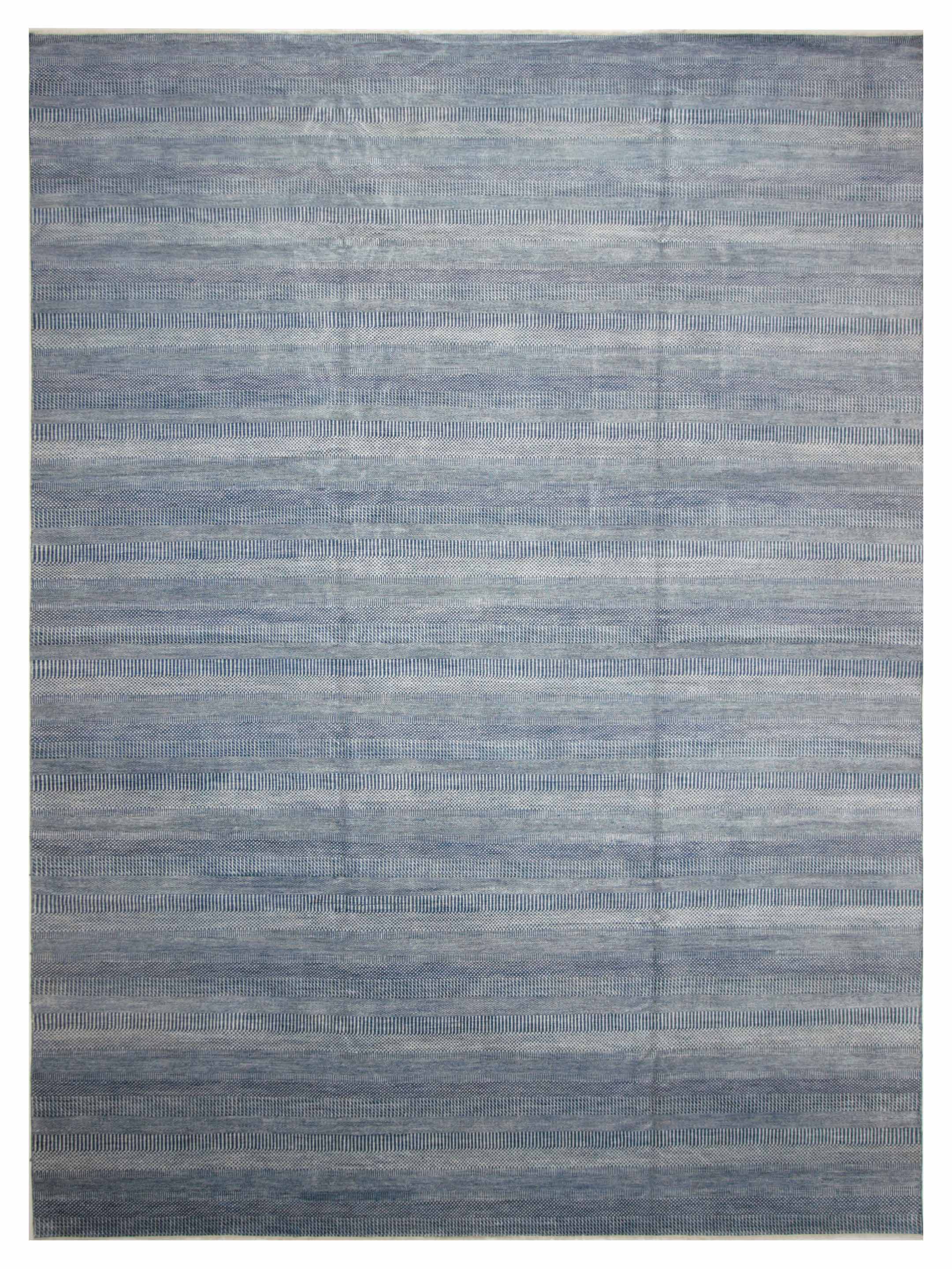 Touch Hand Knotted Jade Blue 13x20
