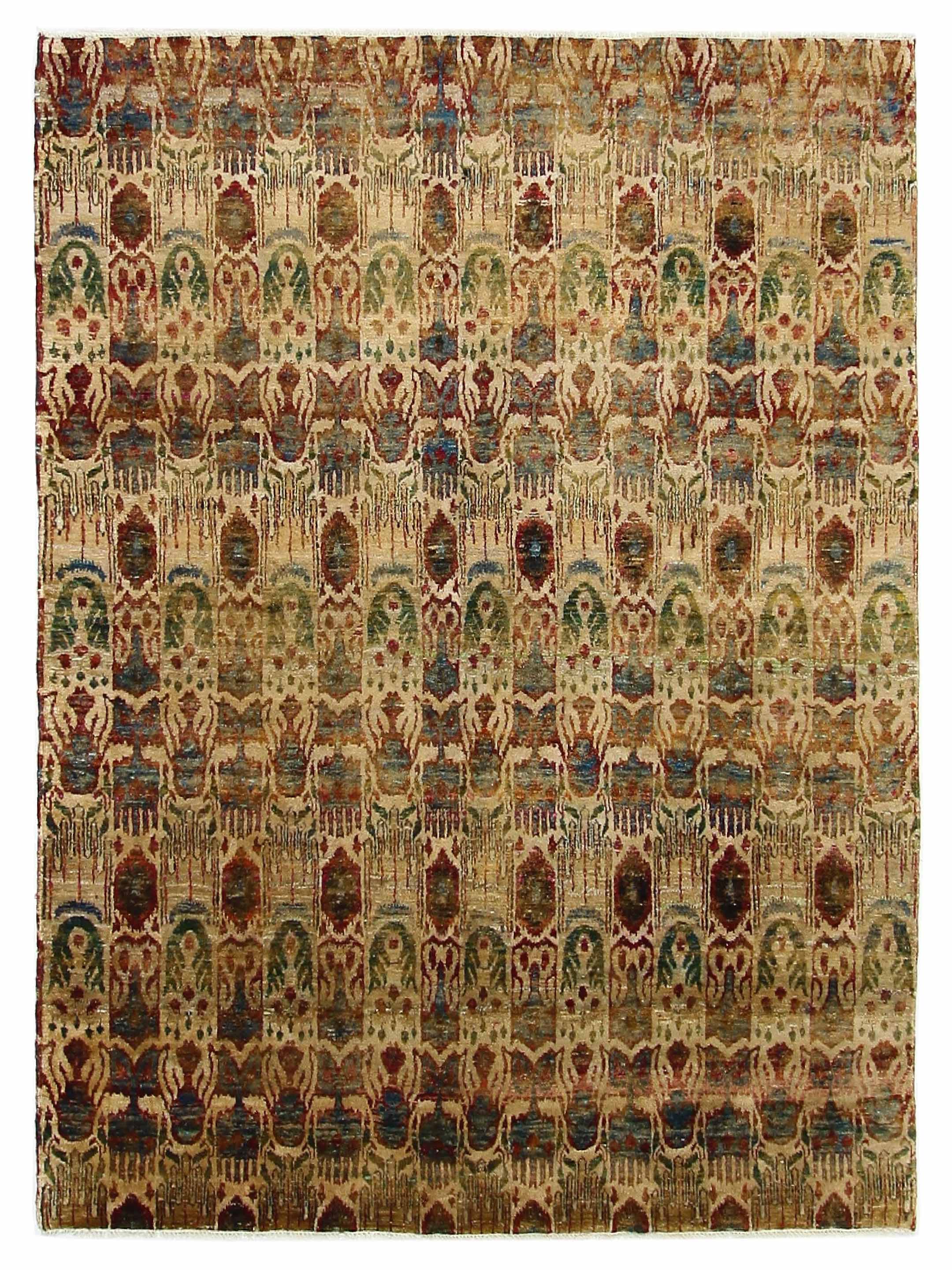Sari Silk Hand Knotted Multi 8x10