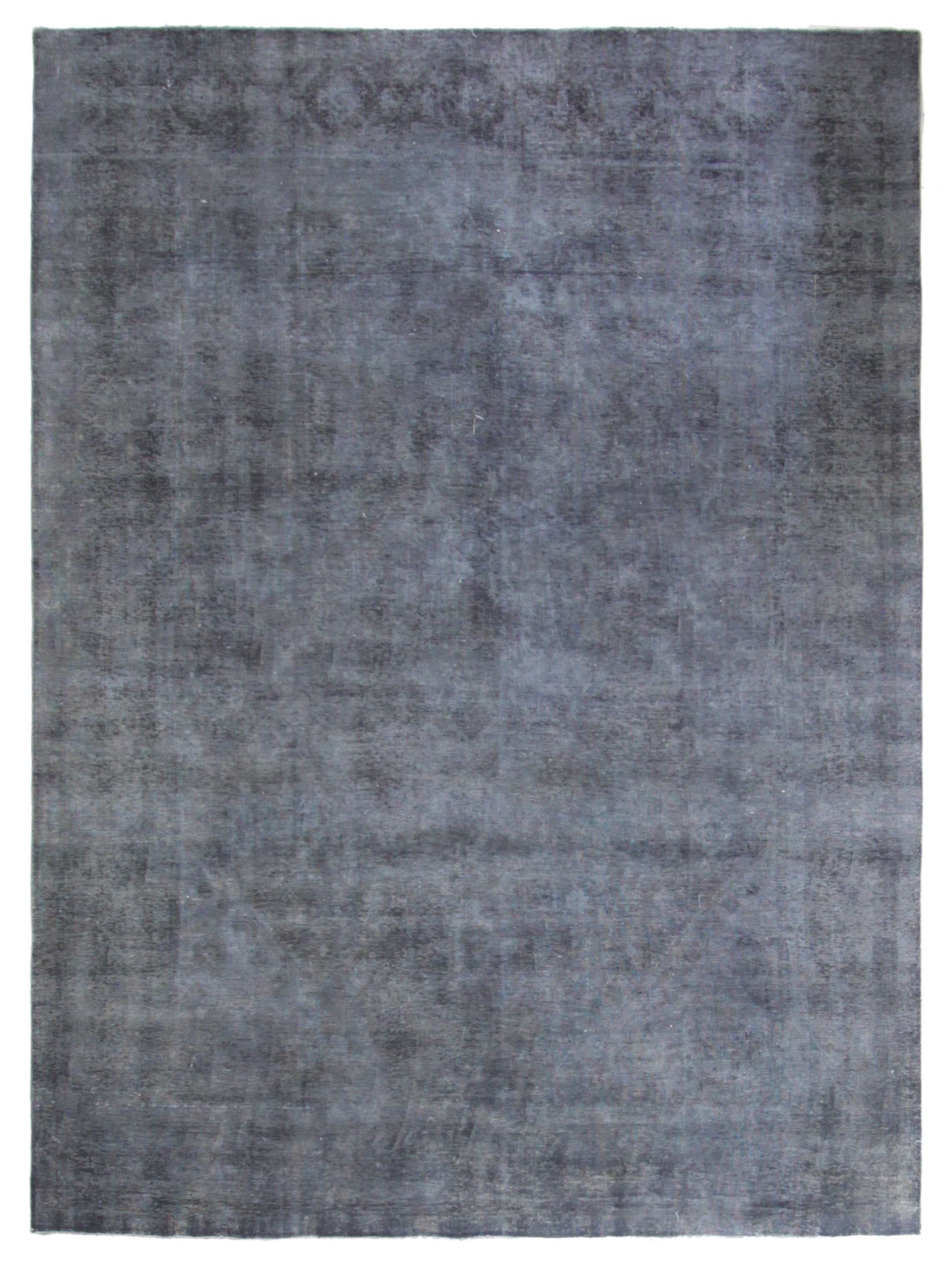 Overdyed Hand Knotted Green 9x13