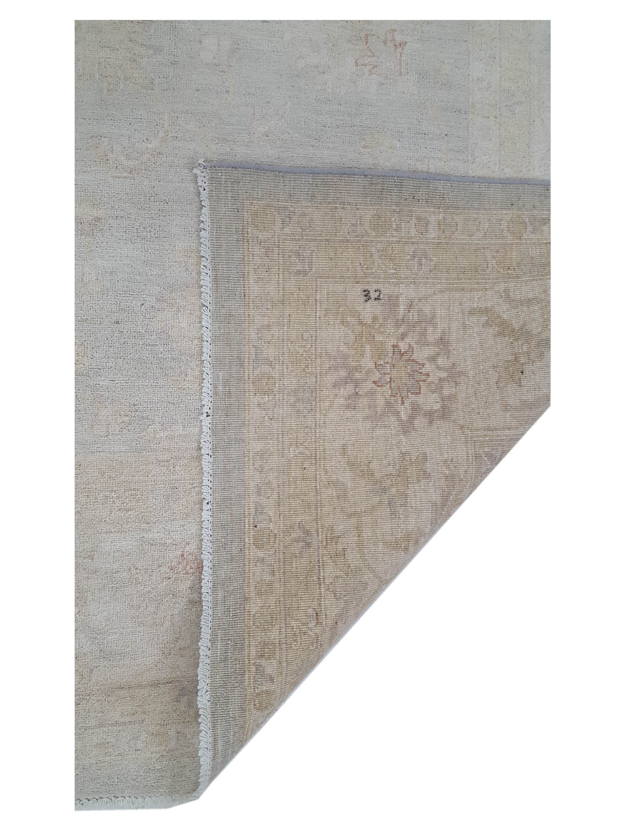 Ziegler Hand Knotted Grey 10x12 - Image 3 of 6