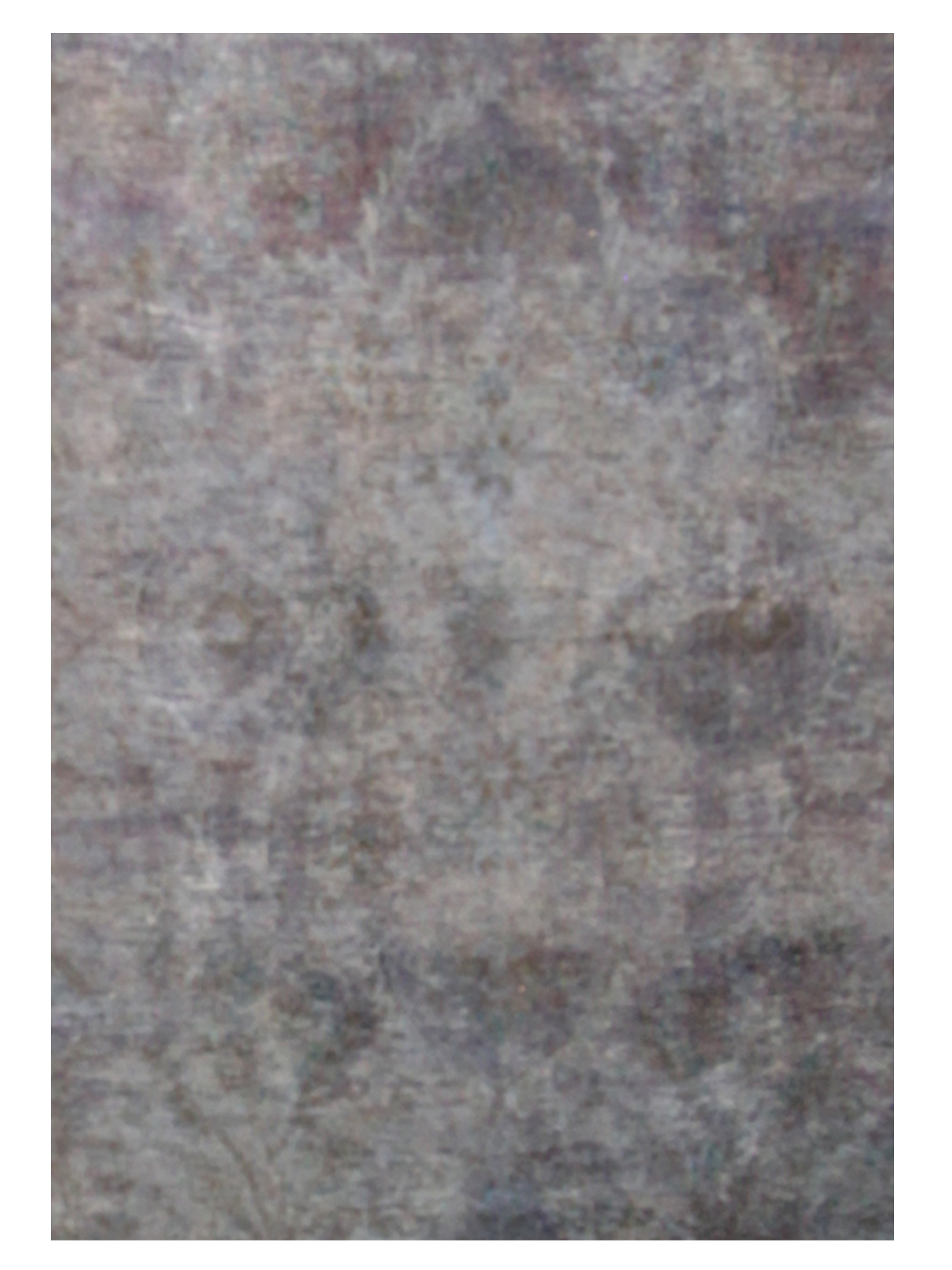 Overdyed Hand Knotted Blue 10x13 - Image 5 of 6