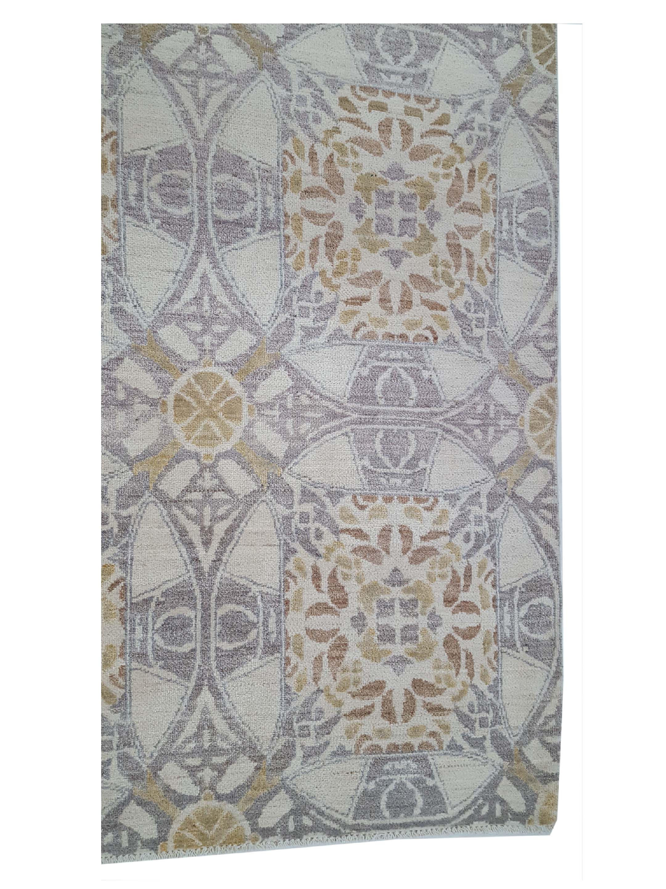 Ziegler Hand Knotted Beige 12x15 - Image 4 of 6
