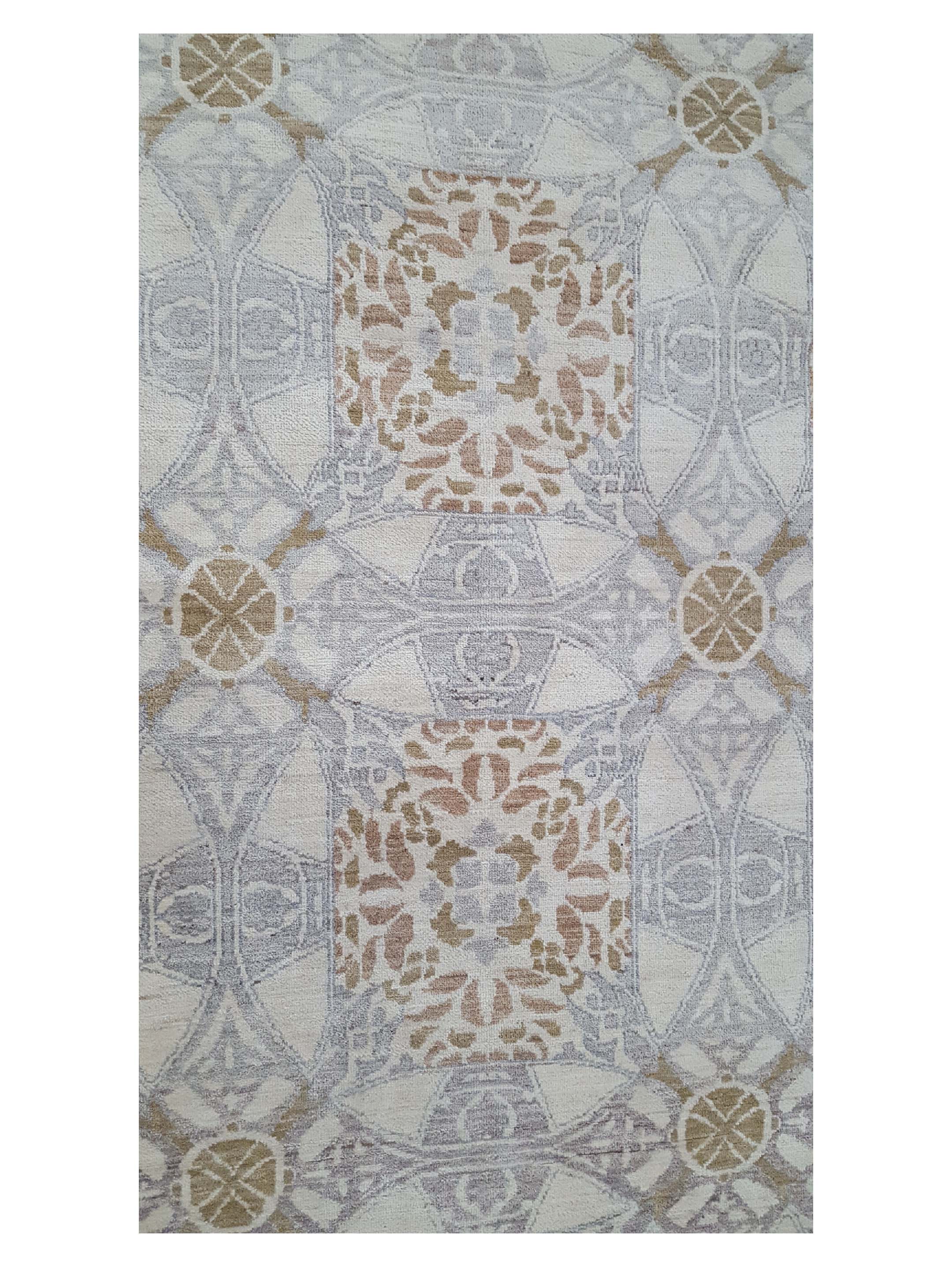 Ziegler Hand Knotted Beige 12x15 - Image 5 of 6