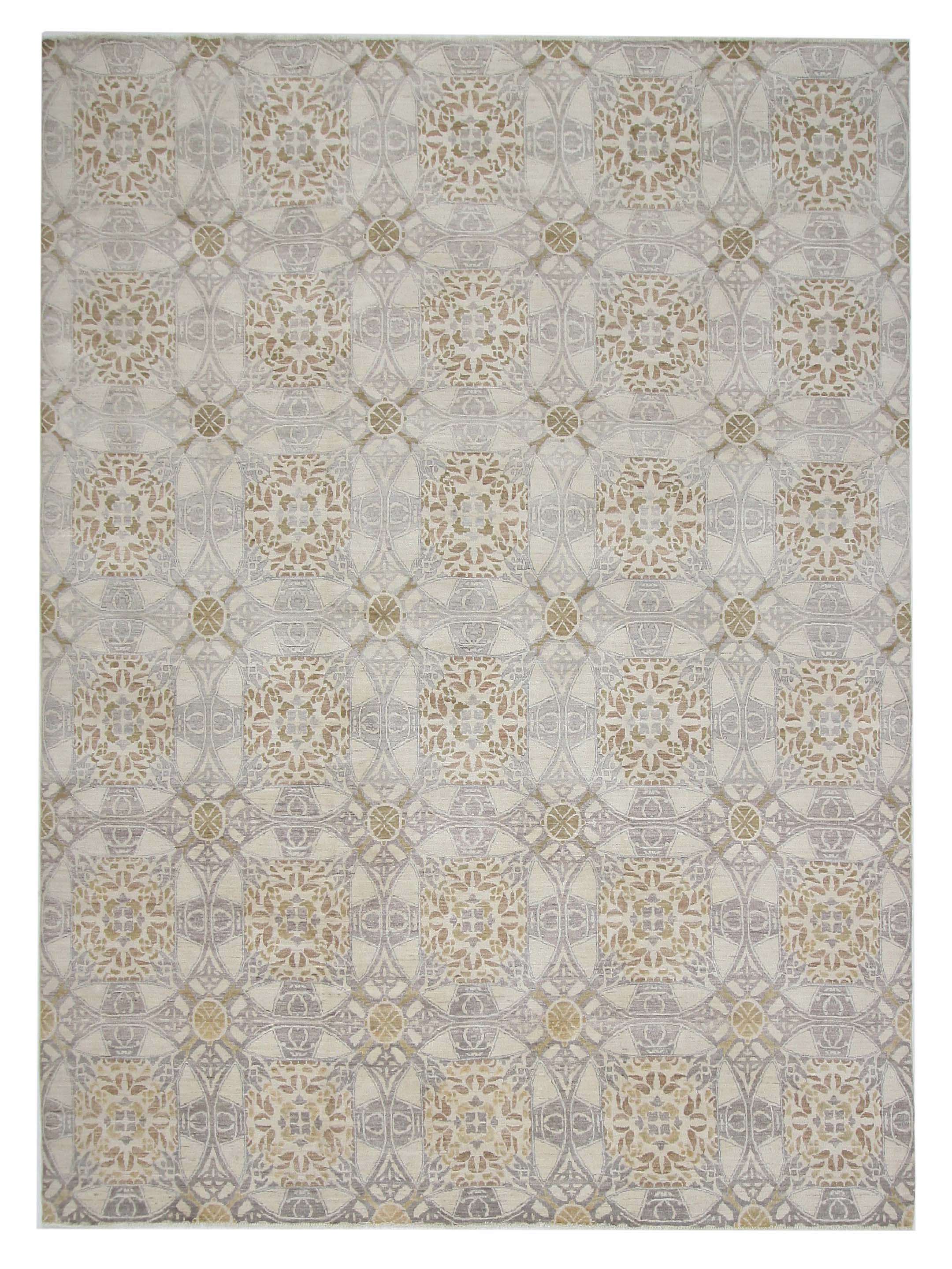 Ziegler Hand Knotted Beige 12x15