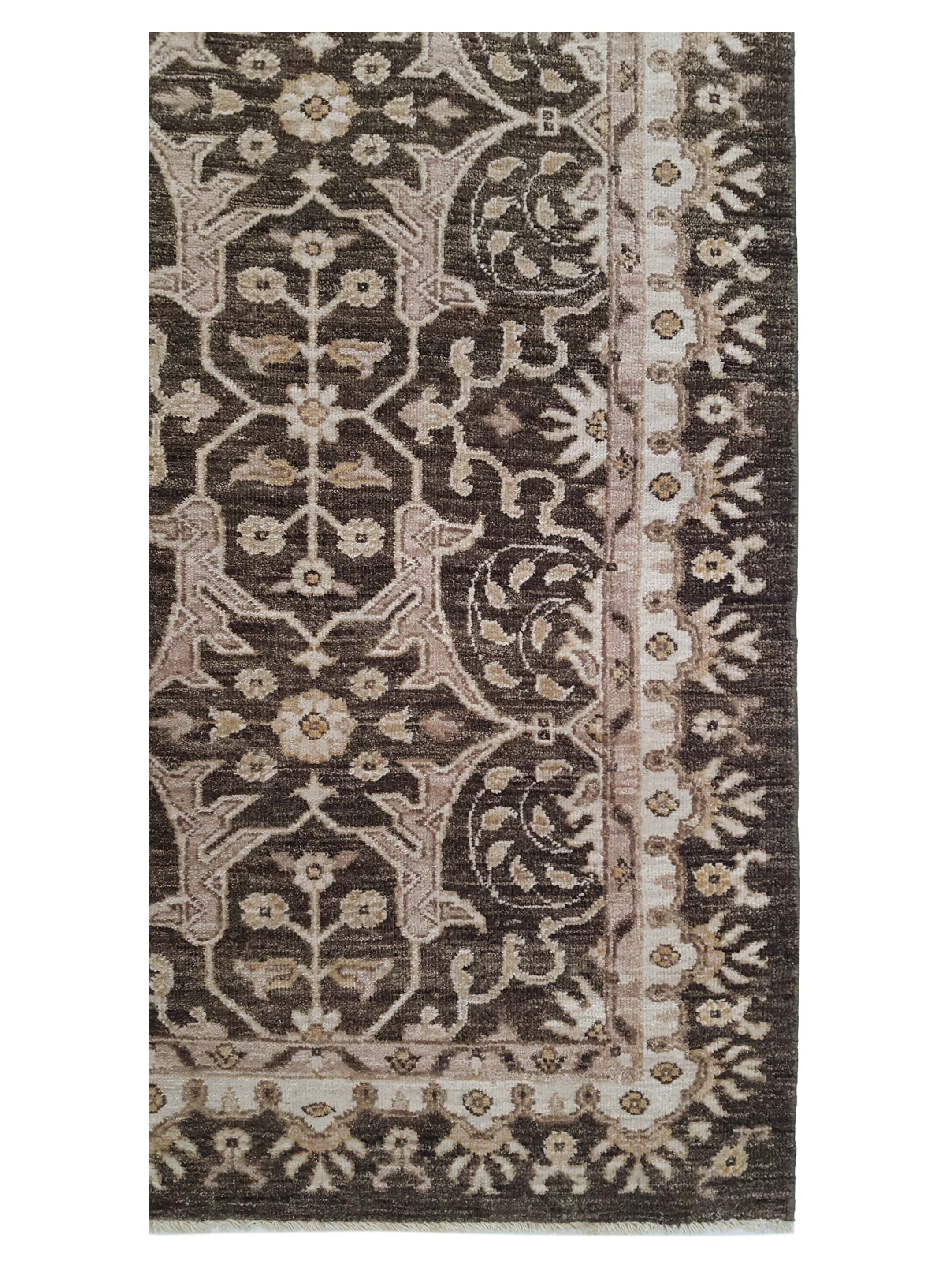 Ziegler Hand Knotted Brown 3x29 - Image 3 of 5