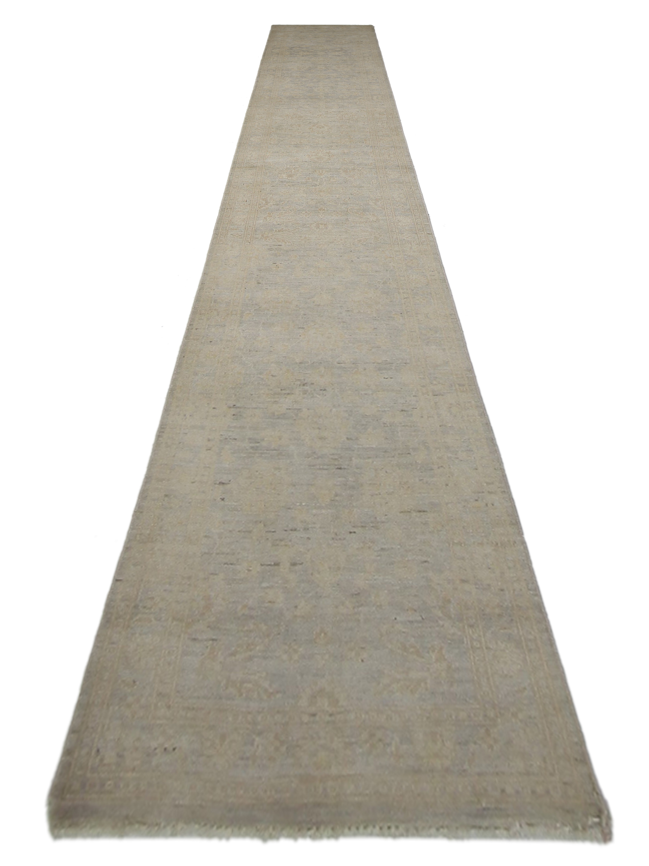 Ziegler Hand Knotted Beige 2.6x16 - Image 2 of 5