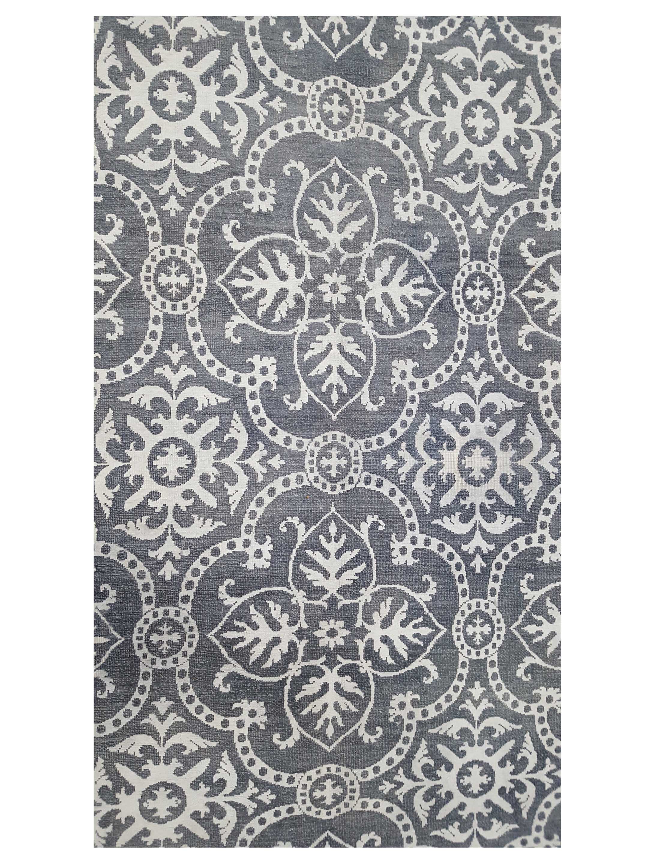 Ziegler Hand Knotted Grey 12x15 - Image 5 of 6
