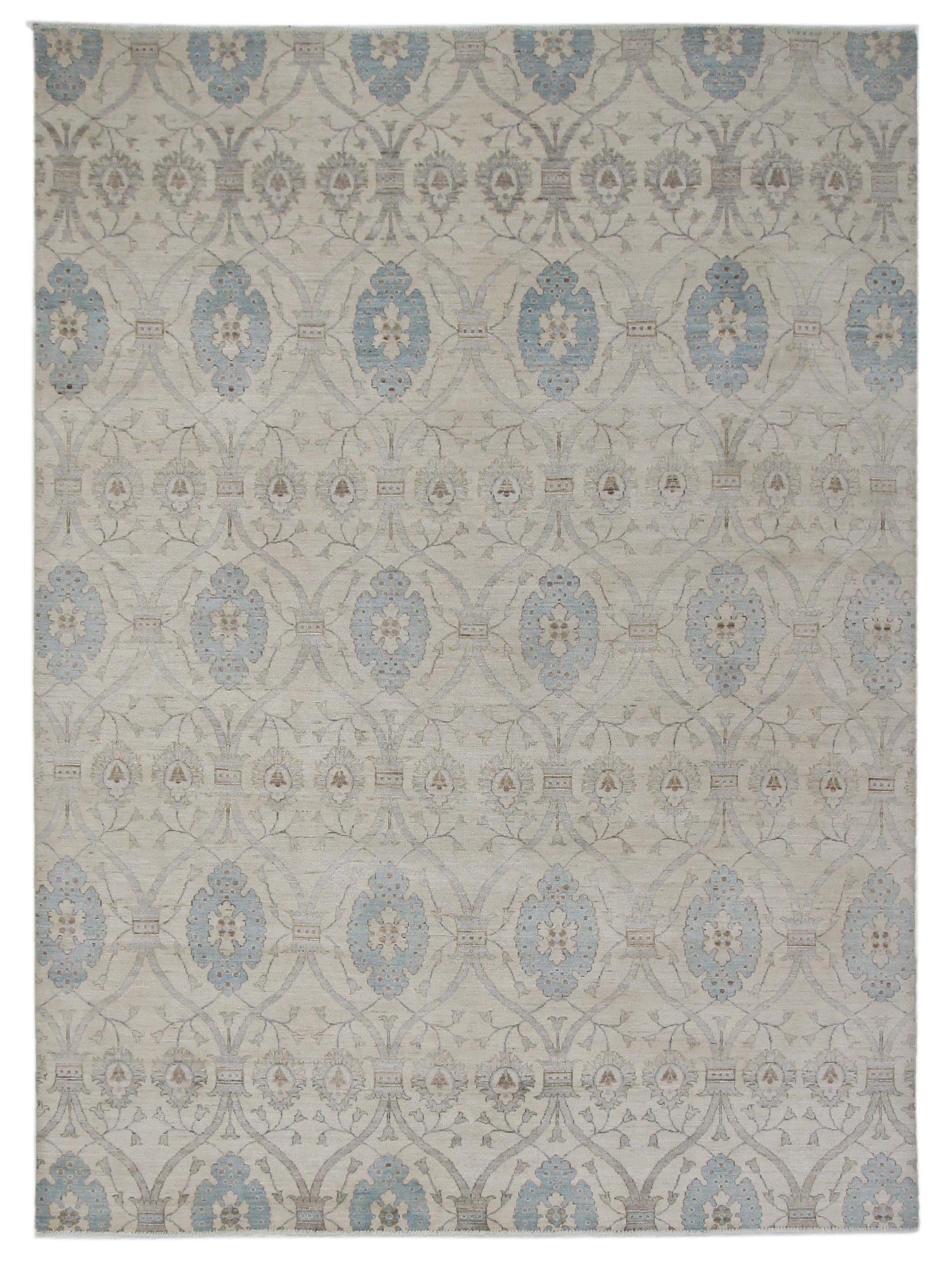 Ziegler Hand Knotted Ivory 10x14