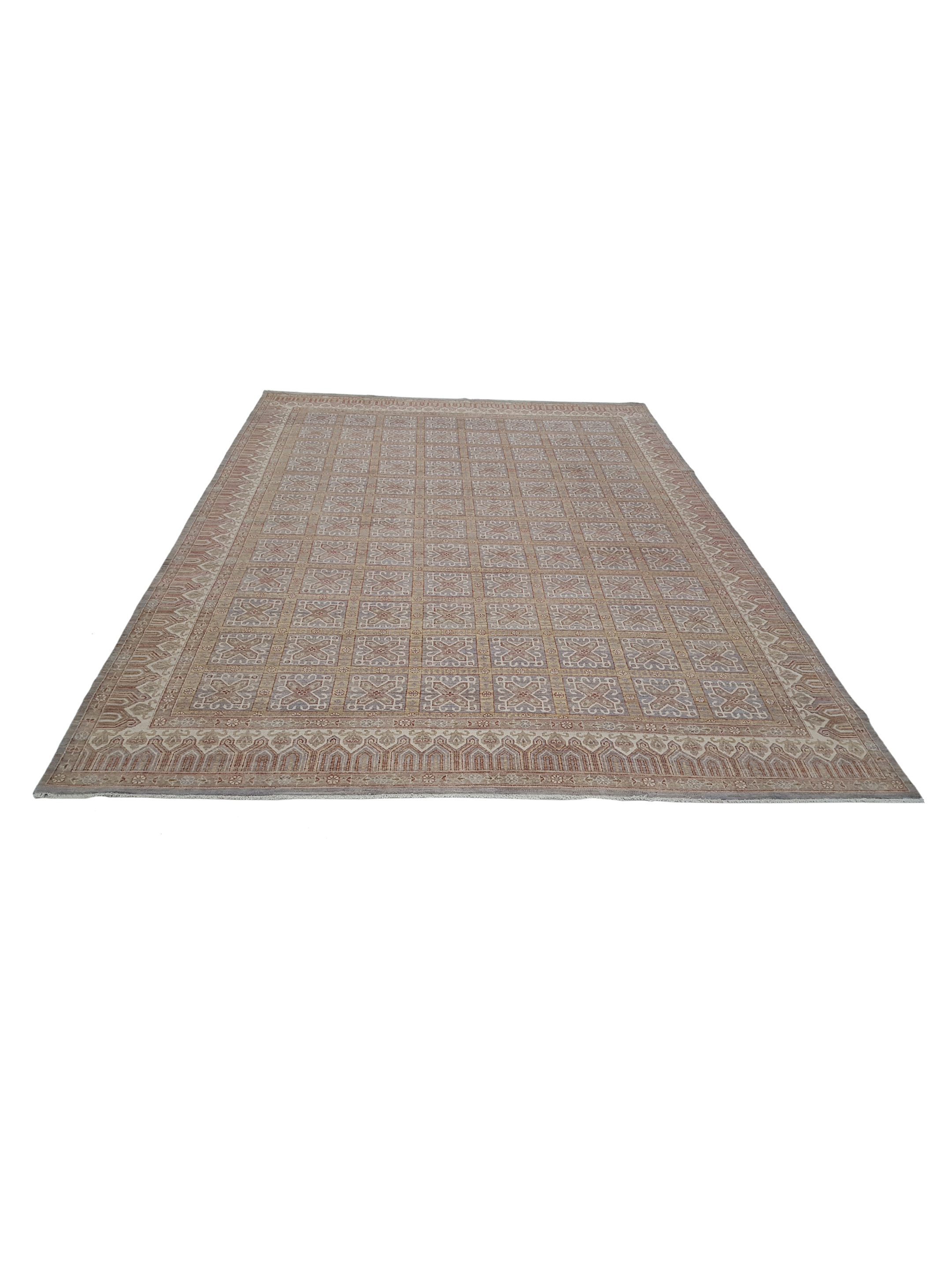 Ziegler Hand Knotted Grey 10x14 - Image 2 of 6