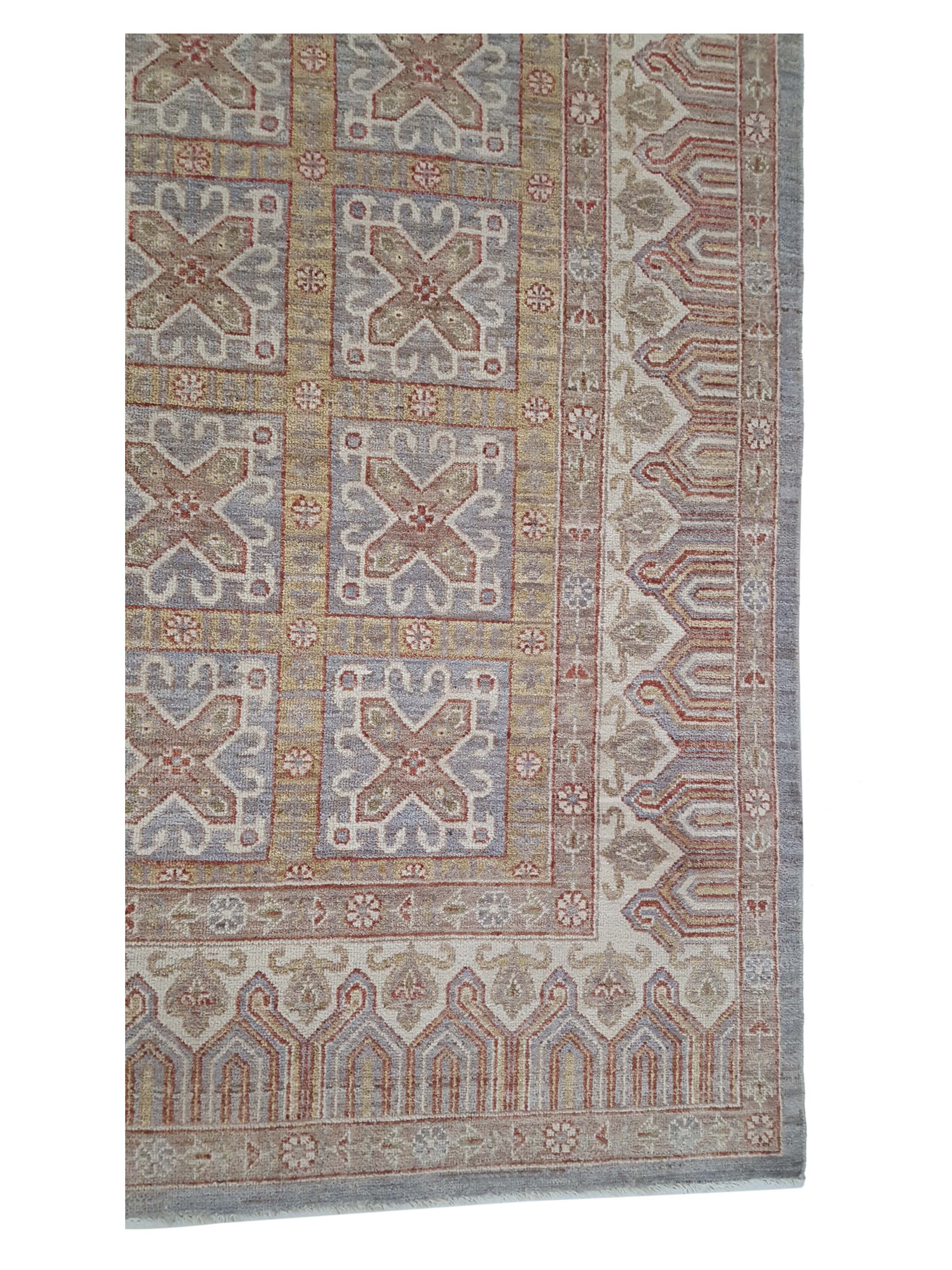 Ziegler Hand Knotted Grey 10x14 - Image 4 of 6