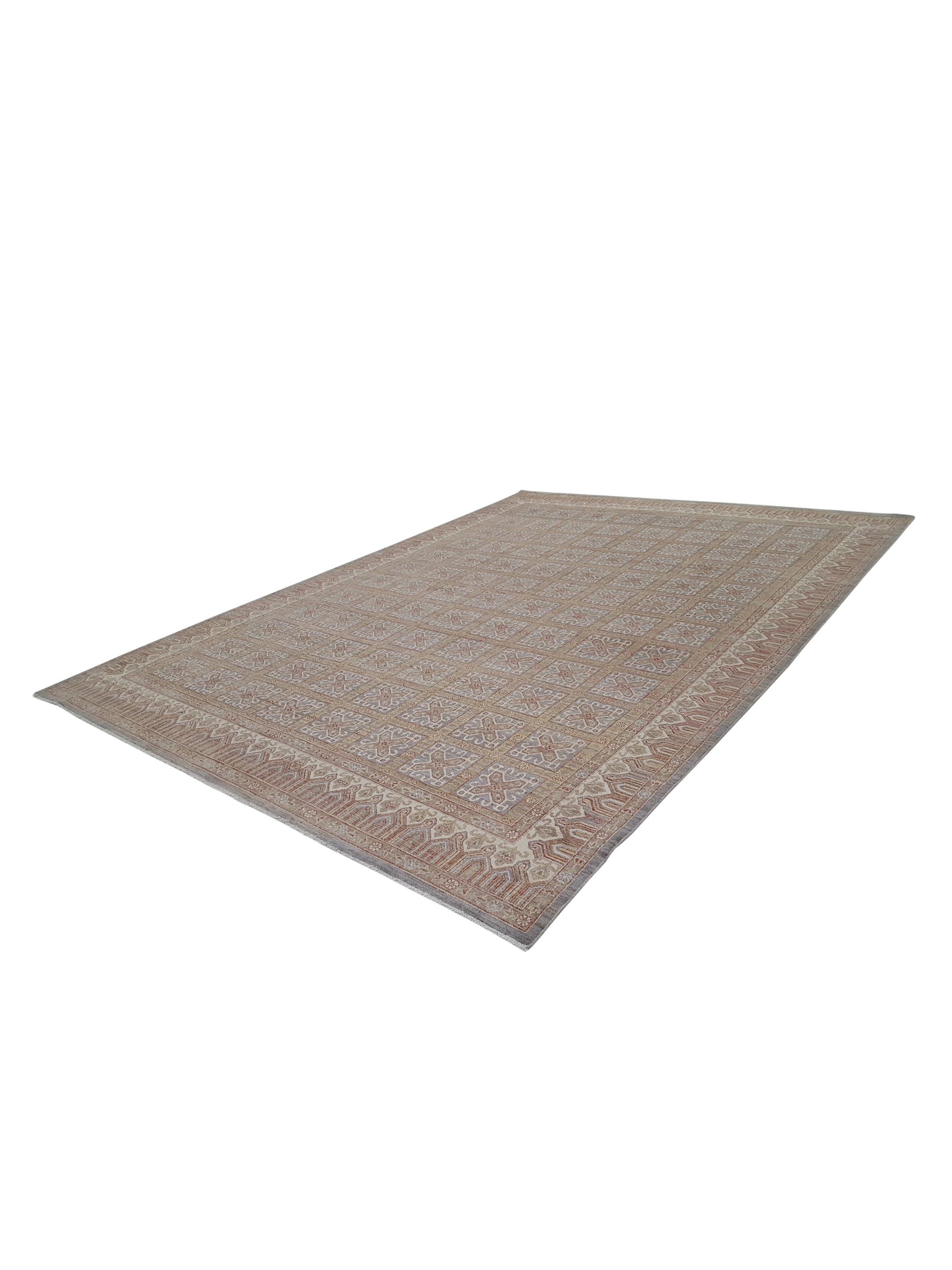 Ziegler Hand Knotted Grey 10x14 - Image 6 of 6