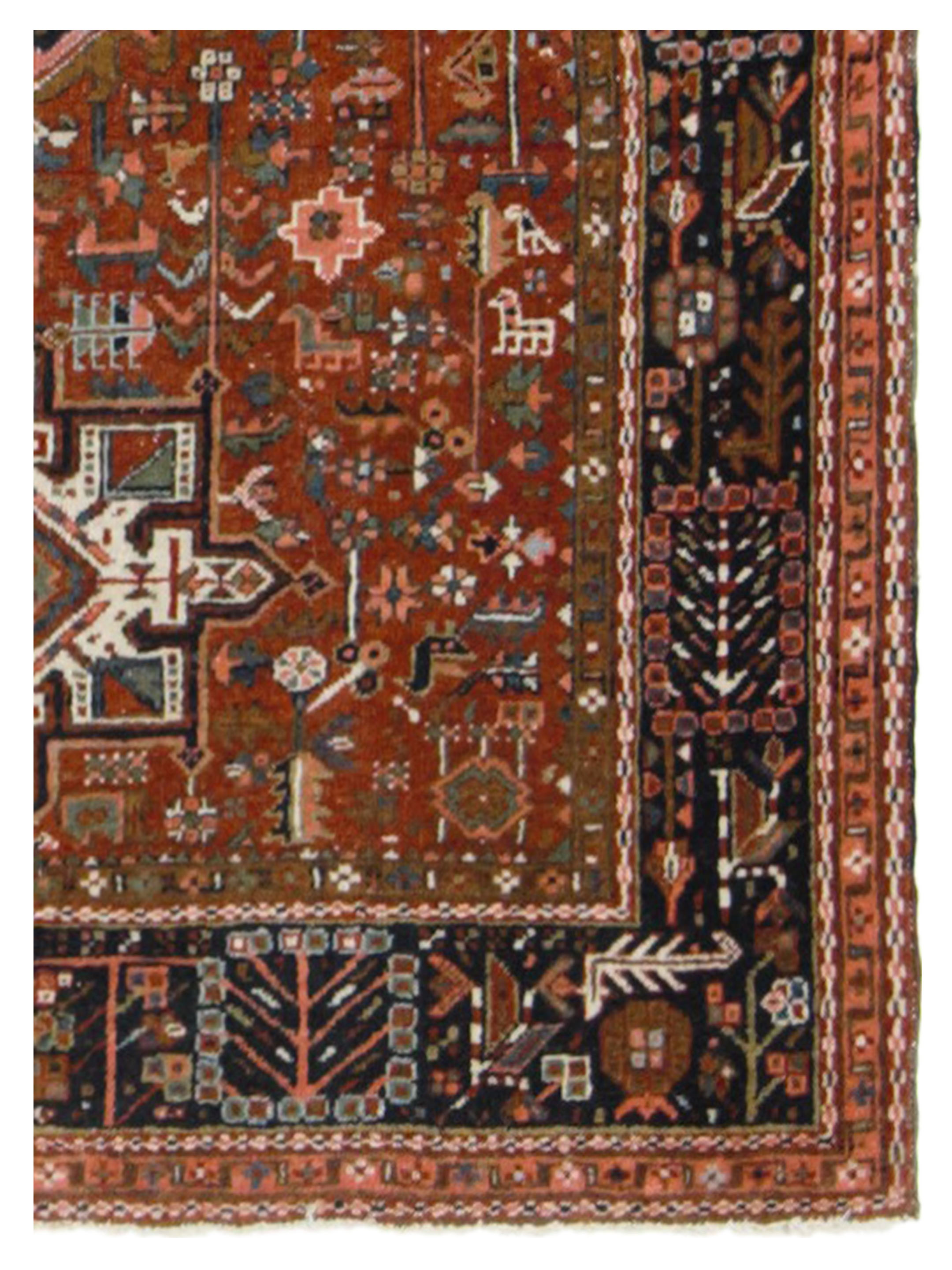 Karajah Hand Knotted Burgundy 4x6 - Image 3 of 5