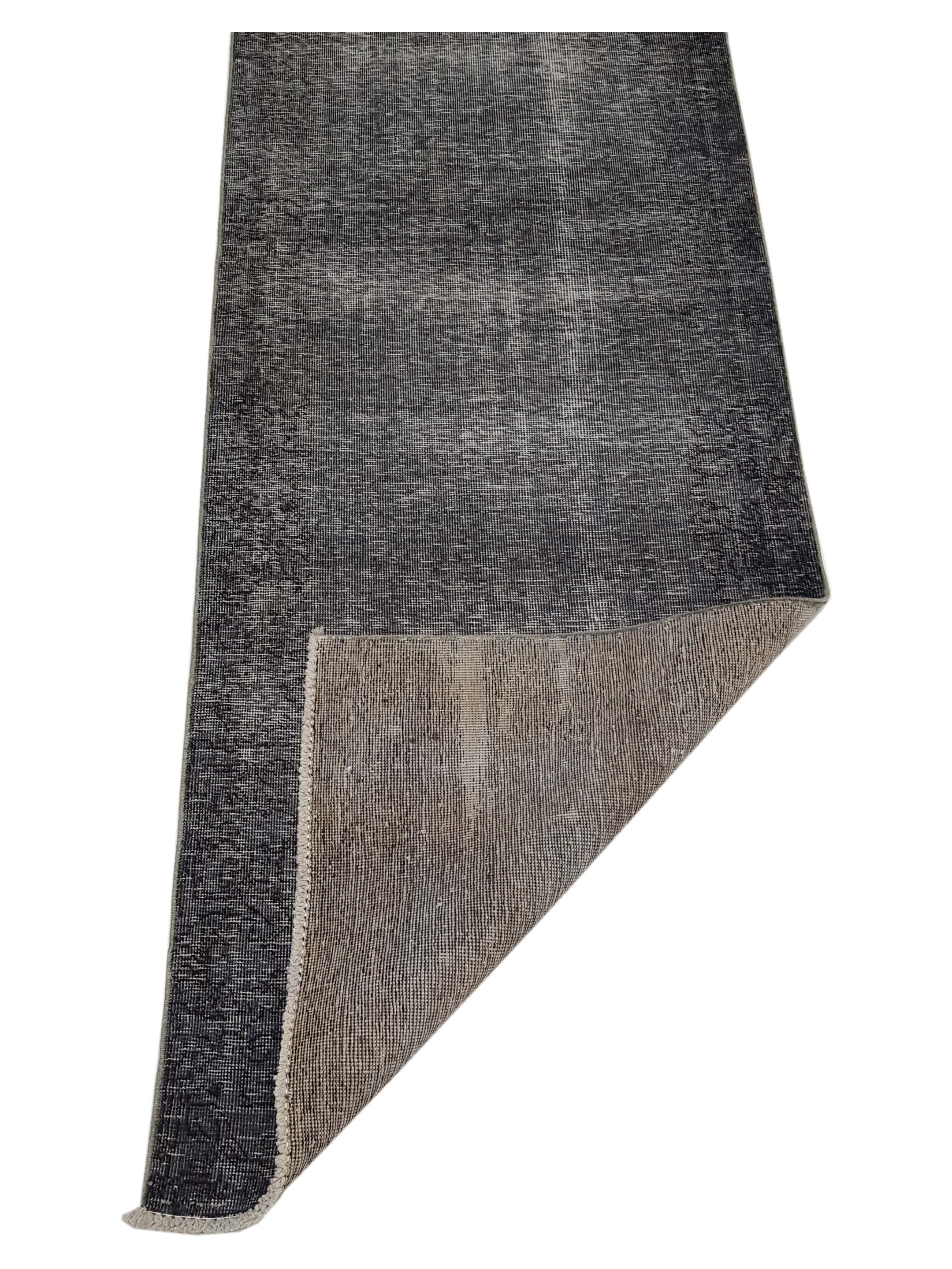 Vintage Hand Knotted Grey 3x18 - Image 3 of 5