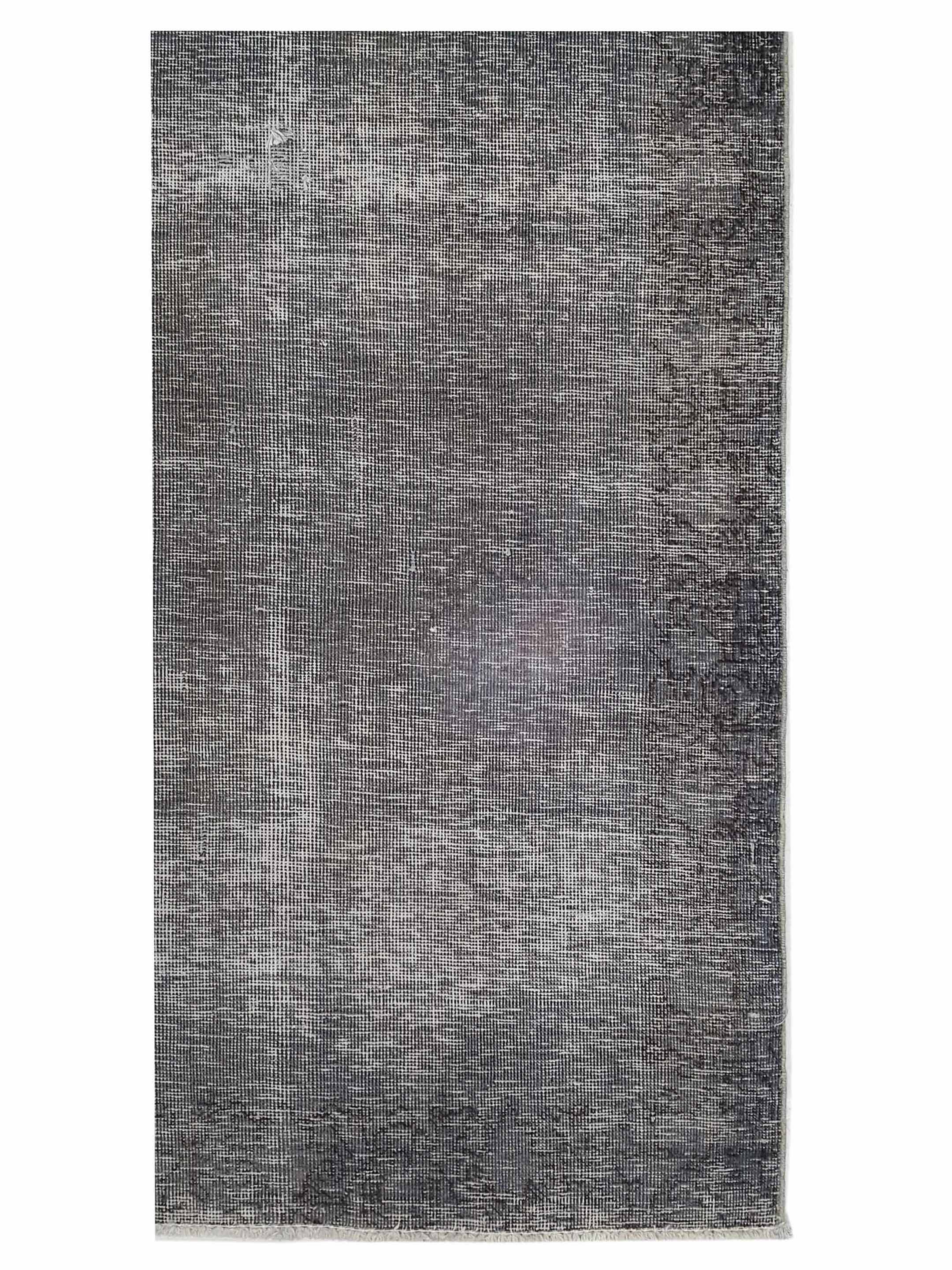 Vintage Hand Knotted Grey 3x18 - Image 4 of 5
