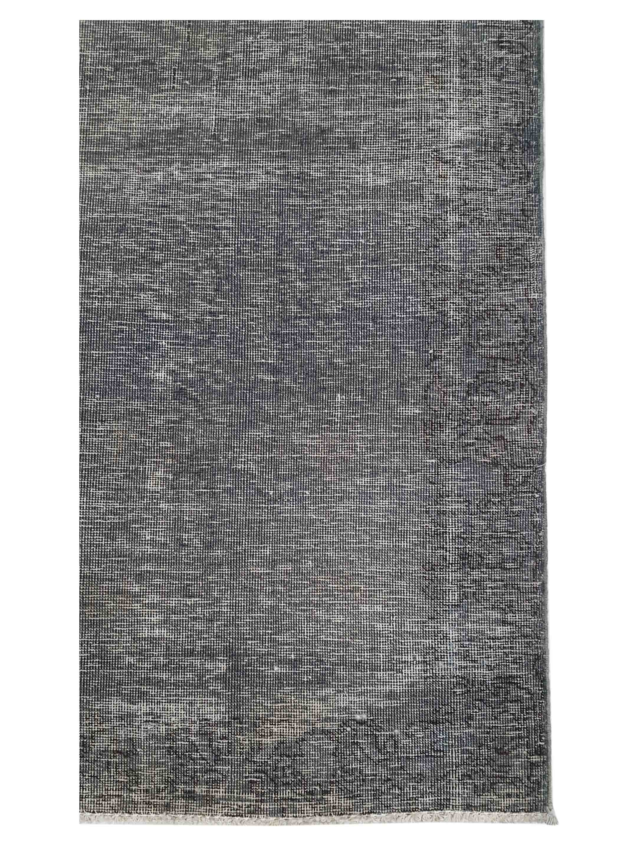 Vintage Hand Knotted Grey 3x19 - Image 4 of 6