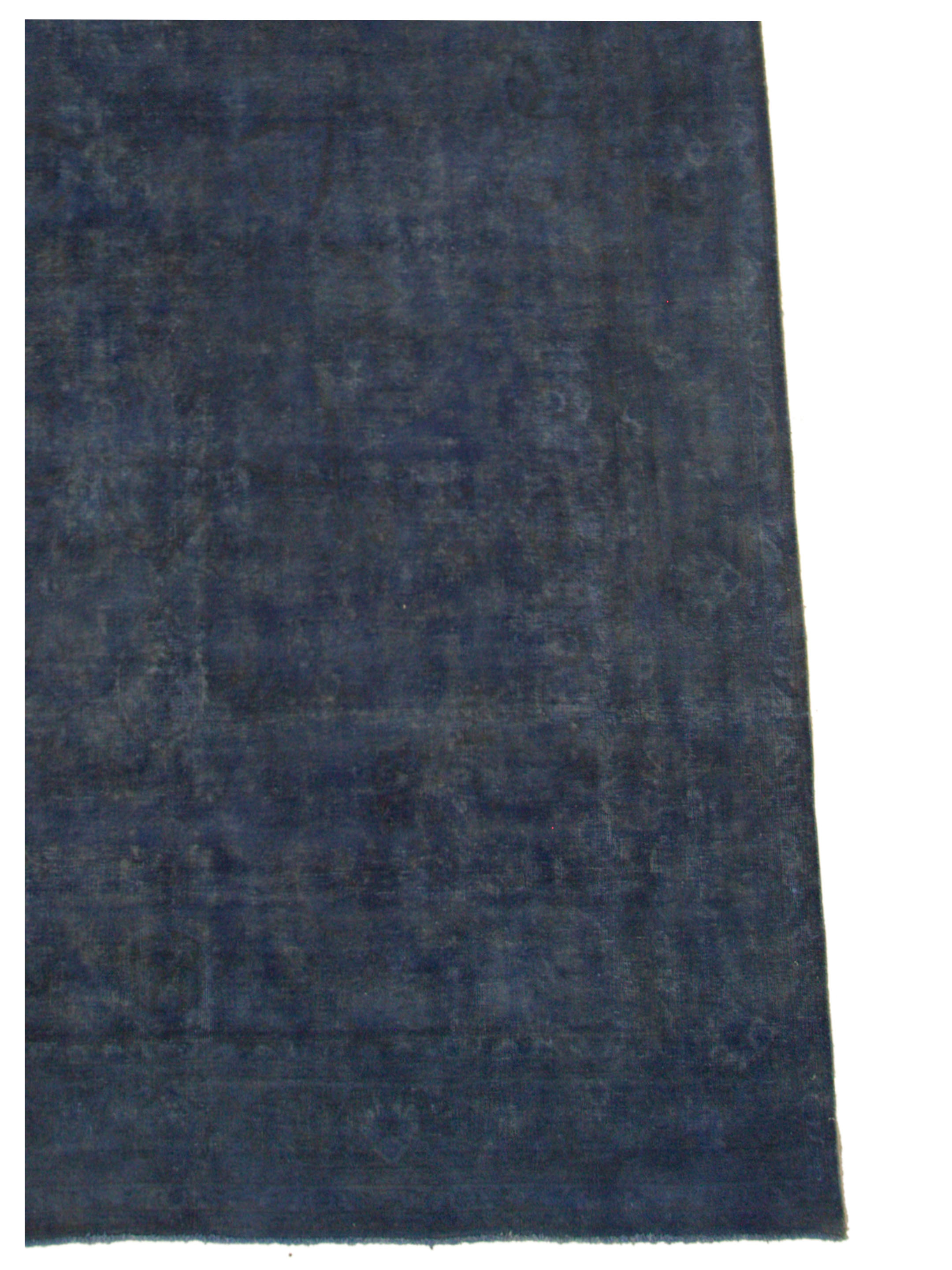Vintage Overdyed Hand Knotted Navy 10x13 - Image 3 of 5