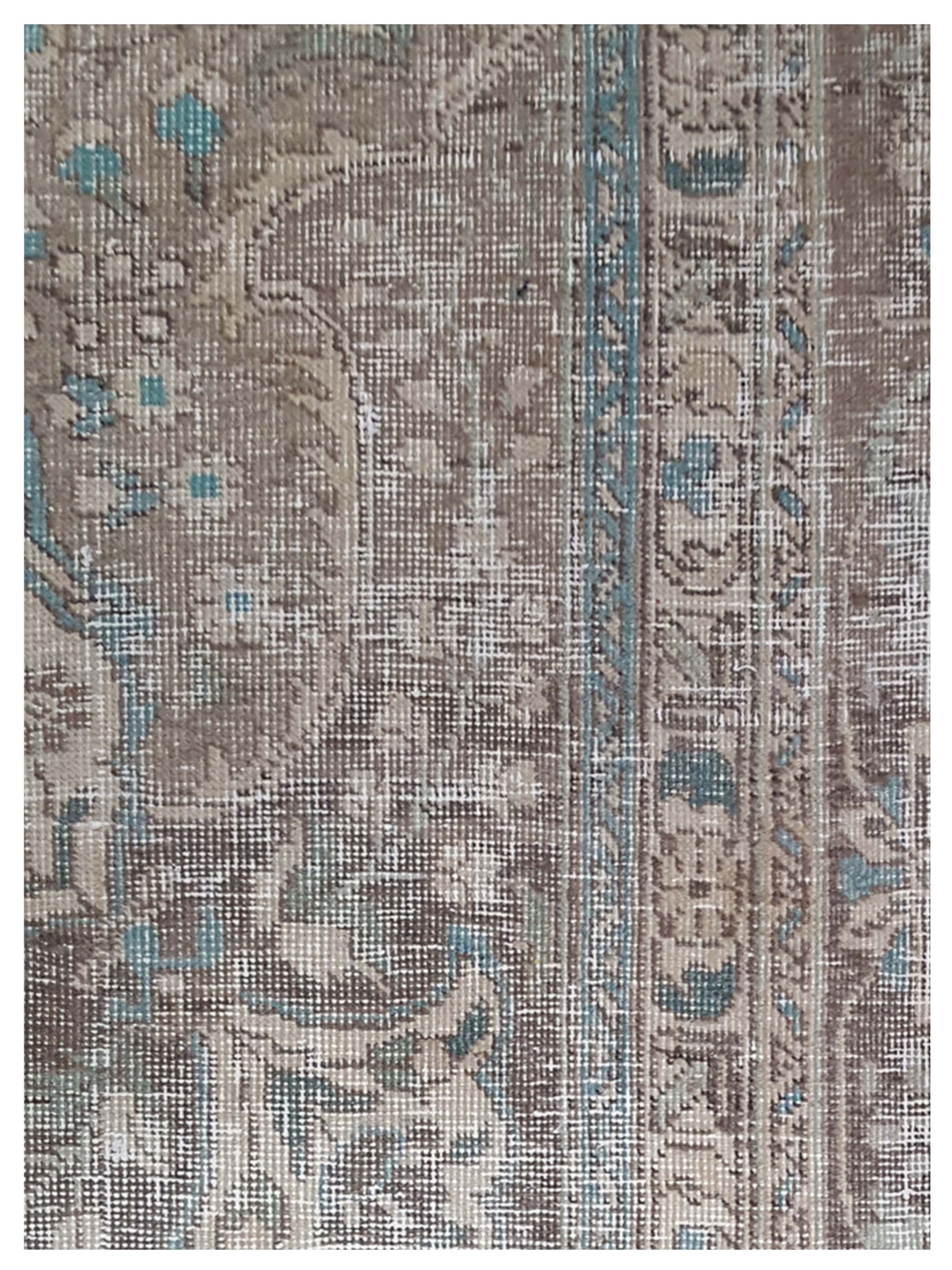 Vintage Hand Knotted Beige 10x13 - Image 3 of 8