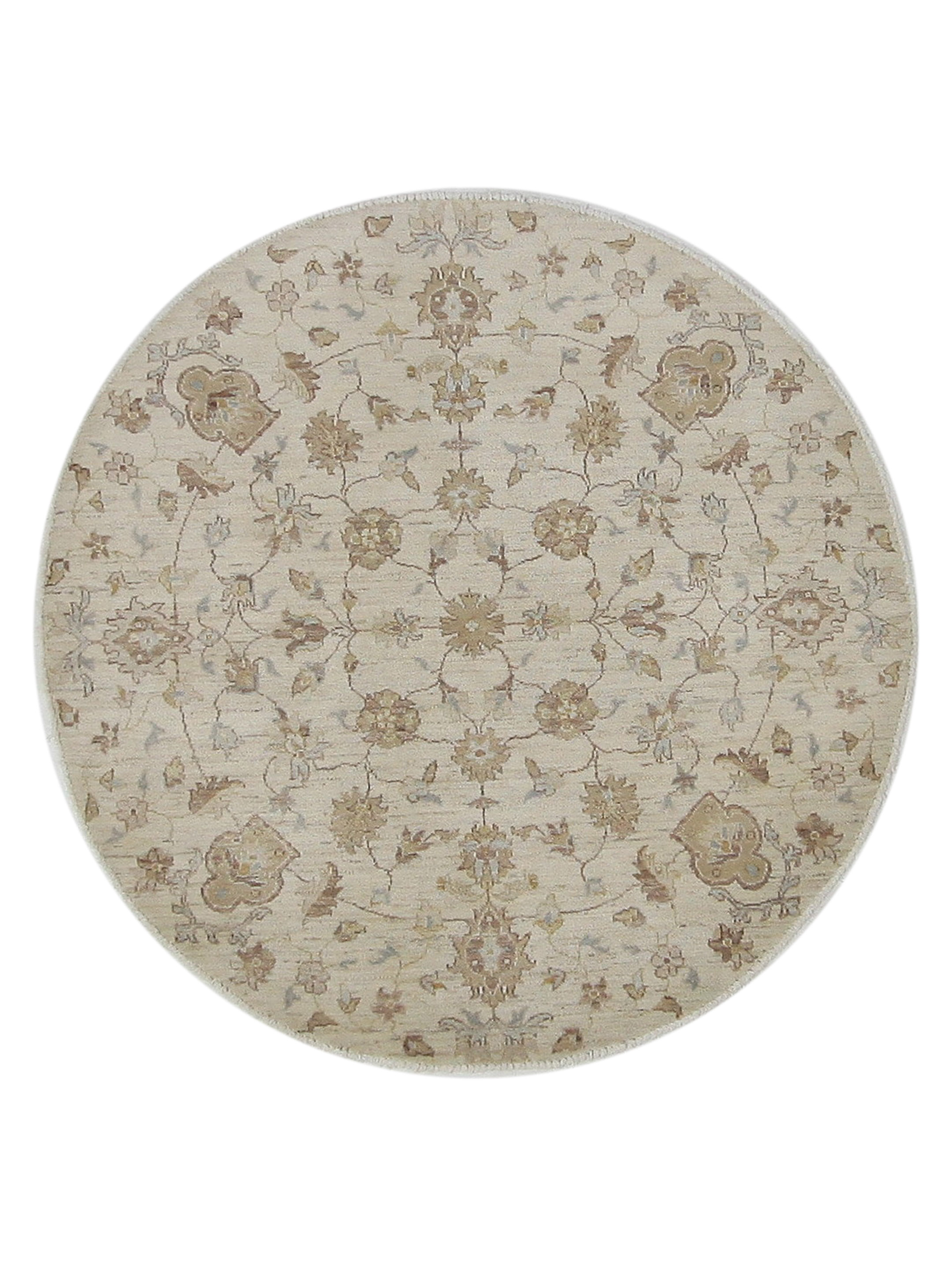 Ziegler Hand Knotted Ivory 6x6